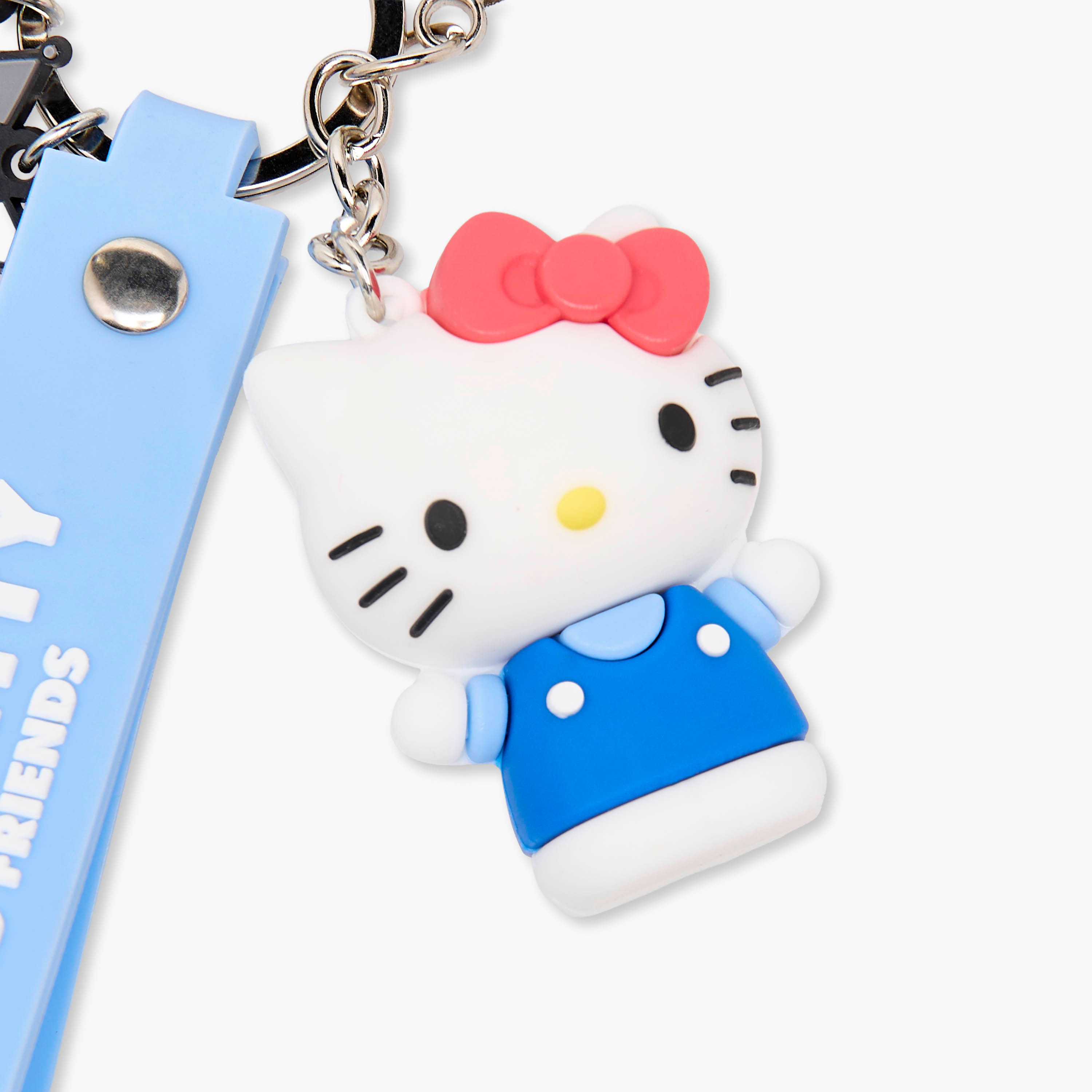 Hello Kitty Keychain with Lobster Hook-girls-accessories-keyringsandbagcharms-image-3