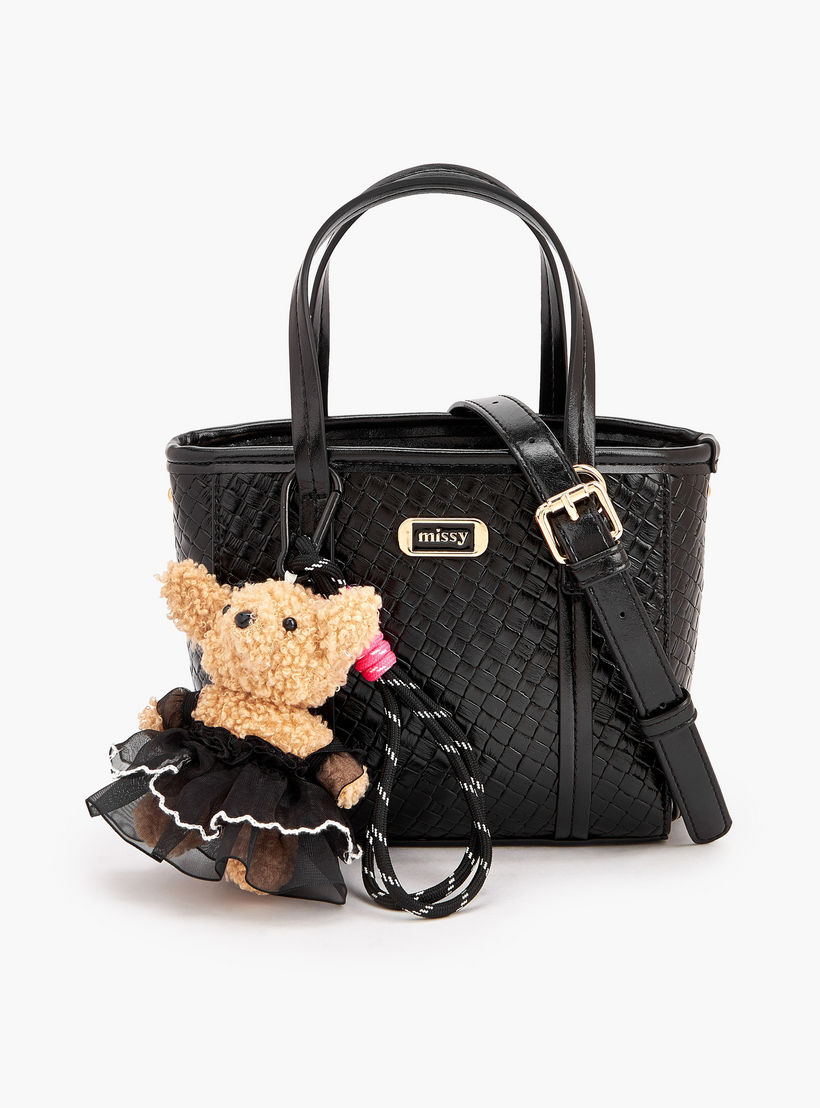 شنطة توتي بارزة الملمس بحزام قابل للفصل من ميسي-women-bagsandwallets-handbags-image-1