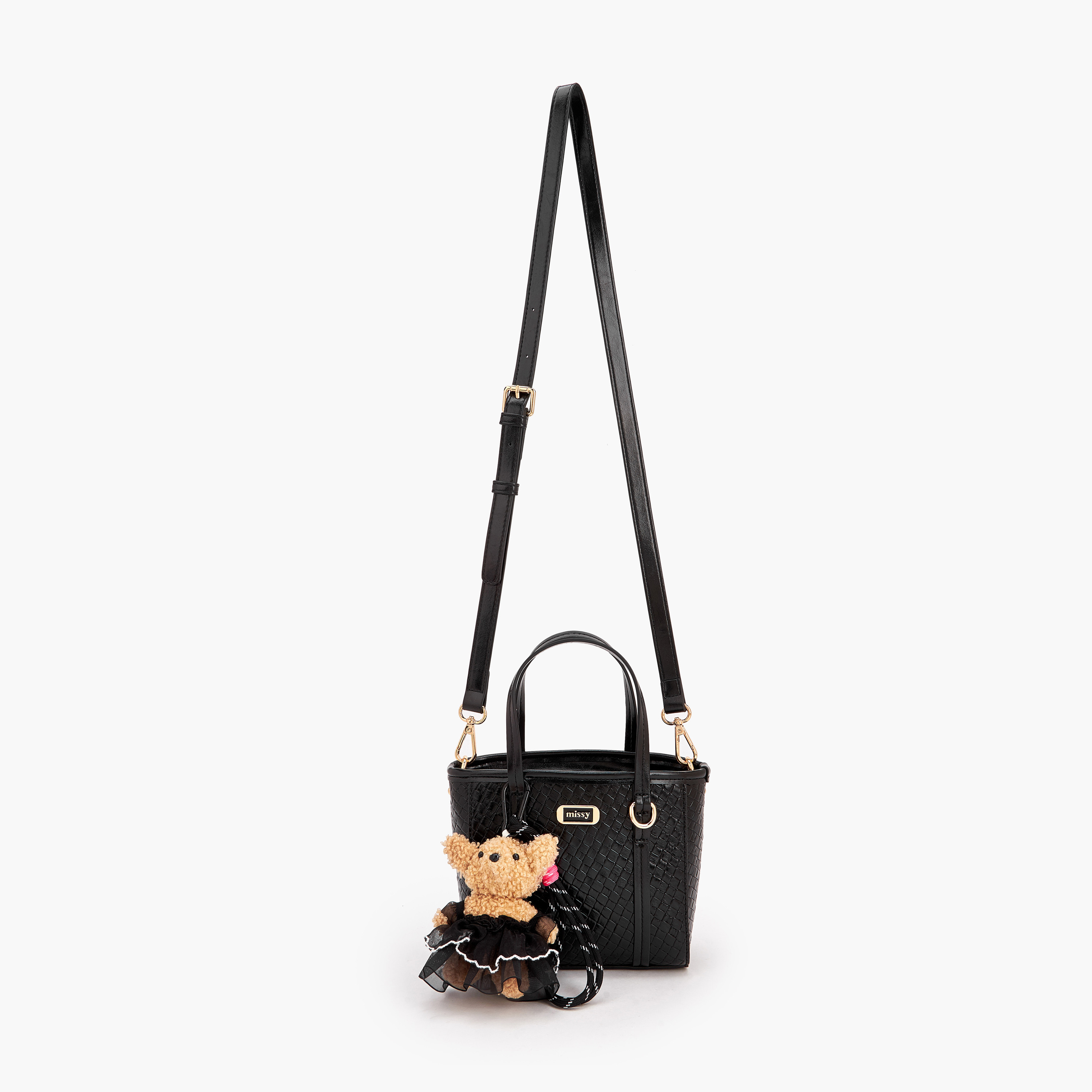 شنطة توتي بارزة الملمس بحزام قابل للفصل من ميسي-women-bagsandwallets-handbags-image-3