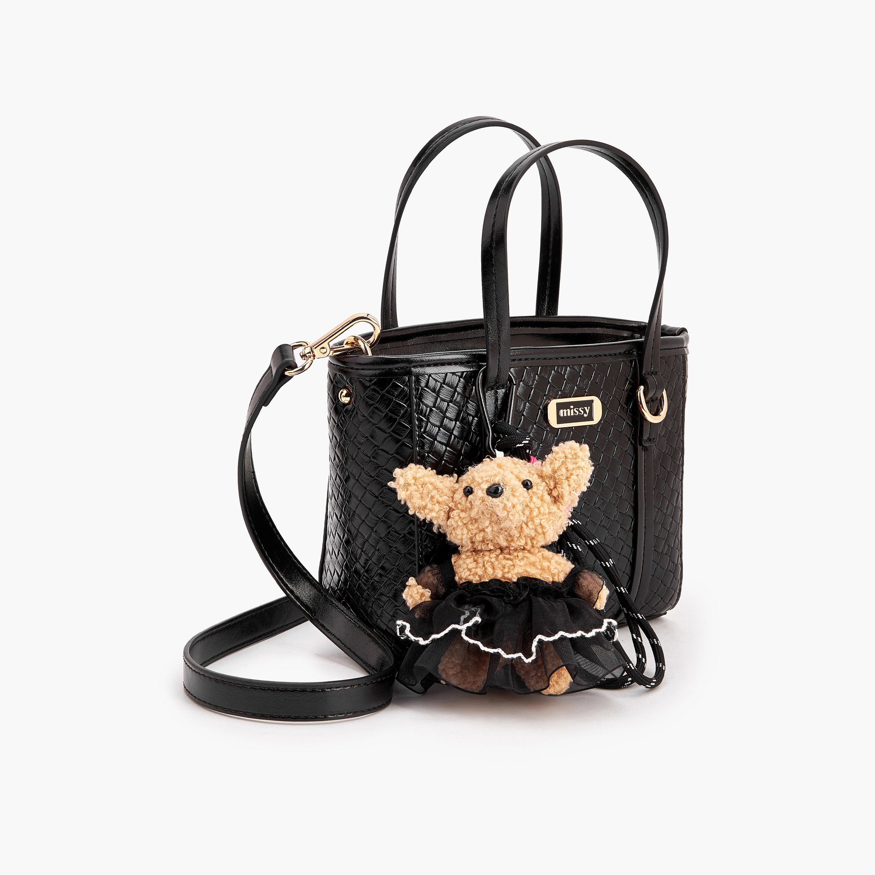 شنطة توتي بارزة الملمس بحزام قابل للفصل من ميسي-women-bagsandwallets-handbags-image-4