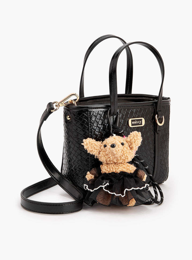 شنطة توتي بارزة الملمس بحزام قابل للفصل من ميسي-women-bagsandwallets-handbags-image-4