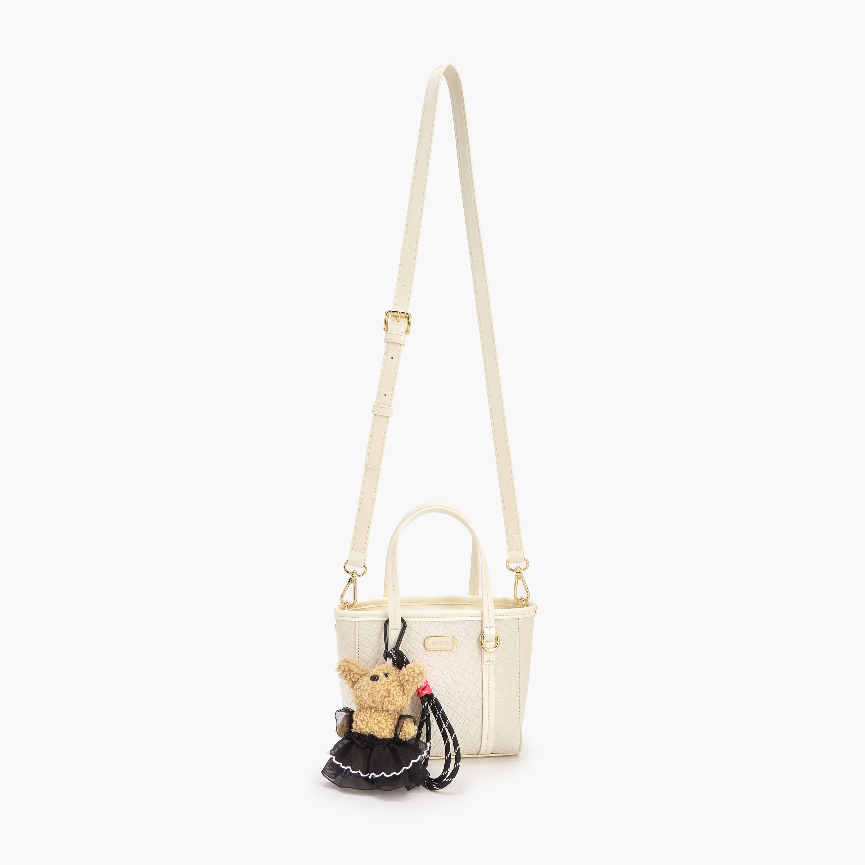 شنطة توتي بارزة الملمس بحزام قابل للفصل من ميسي-women-bagsandwallets-handbags-image-3