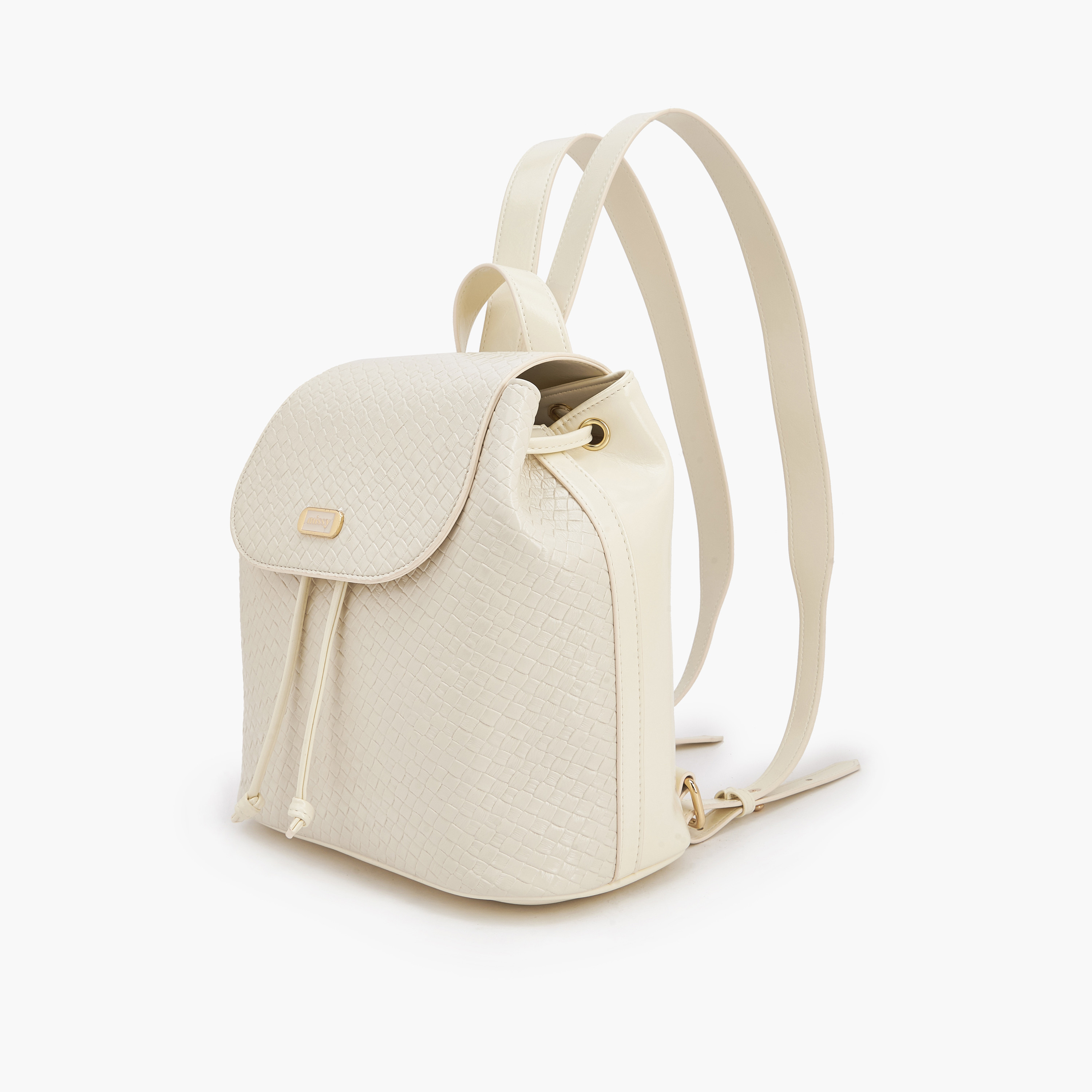 Missy Embossed Backpack with Adjustable Straps-women-bagsandwallets-backpacks-image-6
