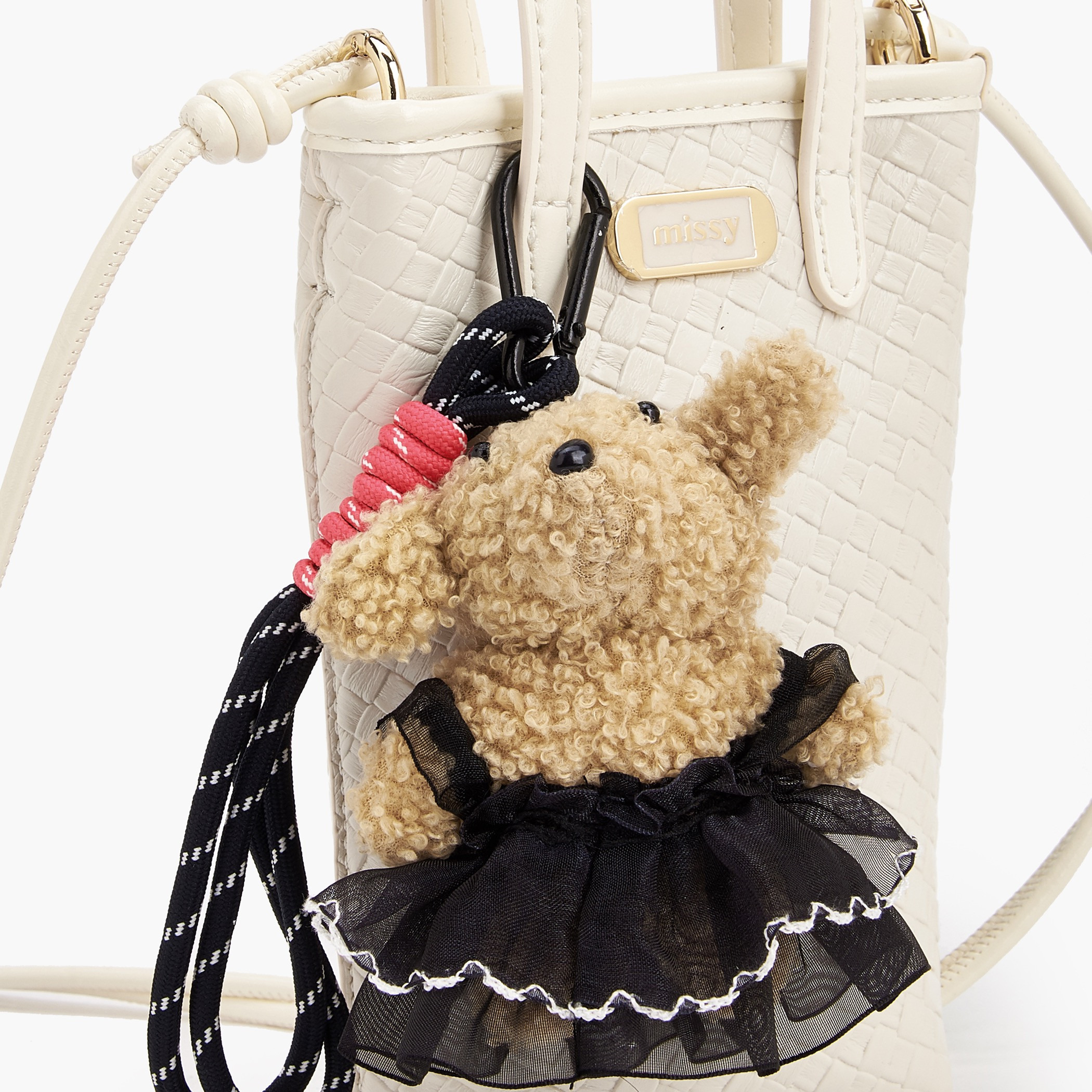 Missy Textured Crossbody Bag with Detachable Strap-women-bagsandwallets-handbags-image-5