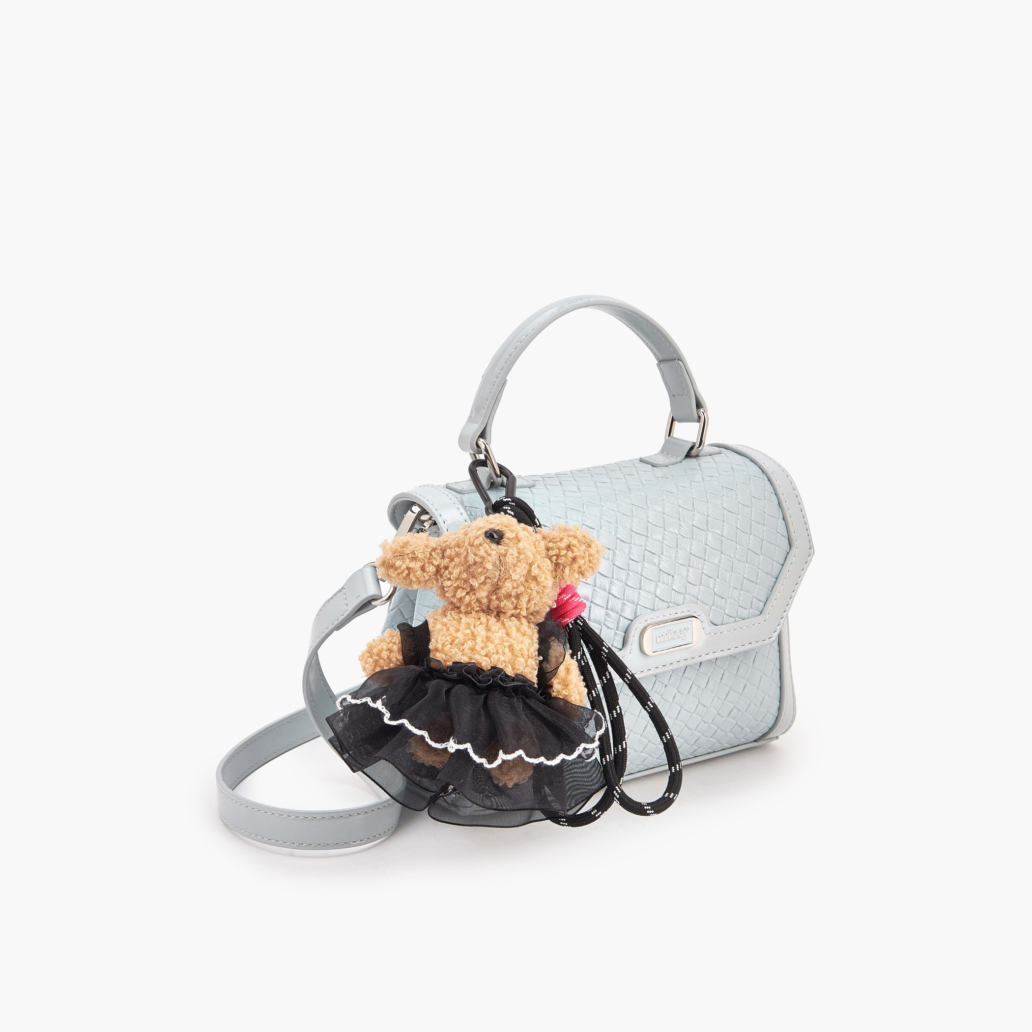 شنطة كروس بودي بحزام قابل للفصل ونقش وافل من ميسي-women-bagsandwallets-handbags-image-3
