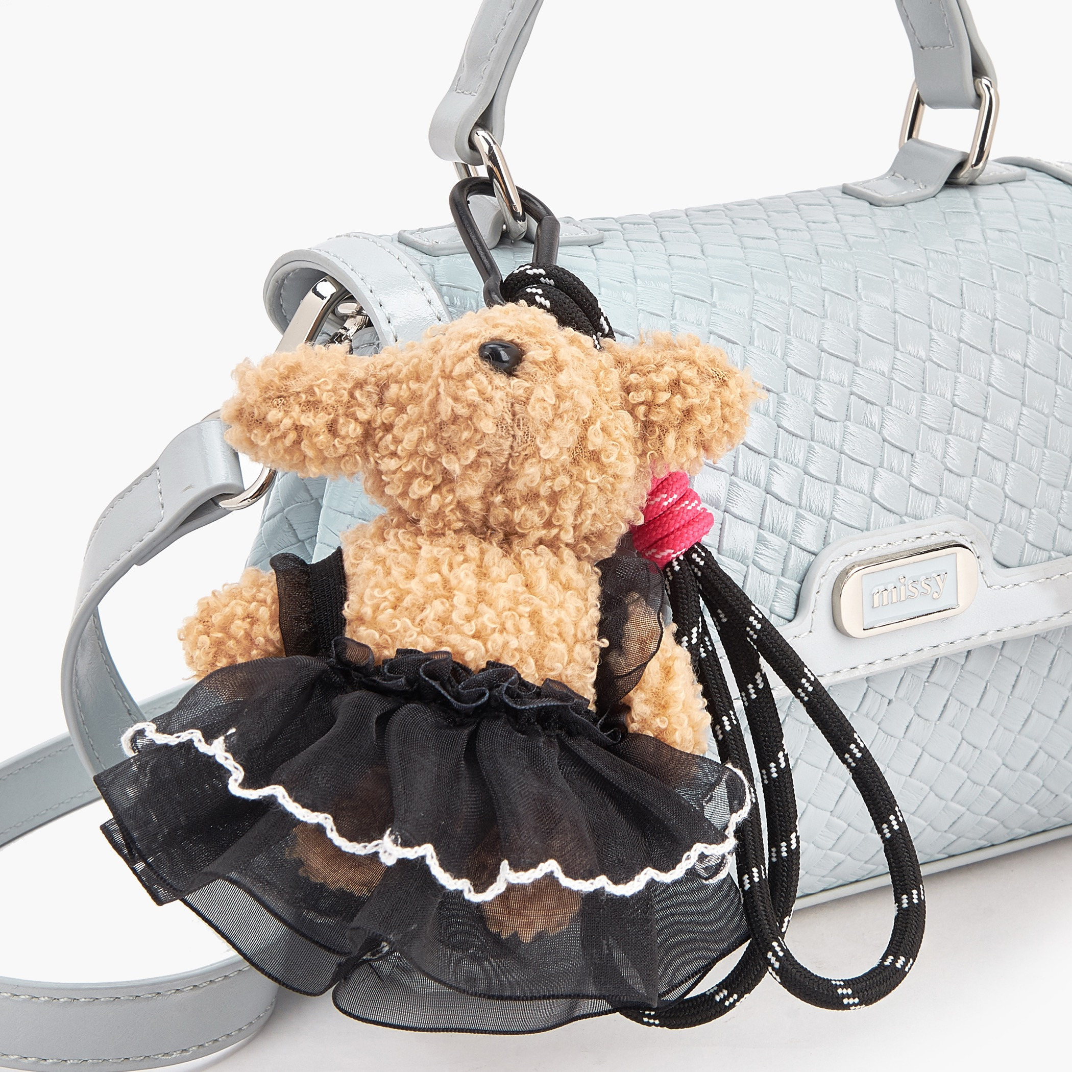 شنطة كروس بودي بحزام قابل للفصل ونقش وافل من ميسي-women-bagsandwallets-handbags-image-4