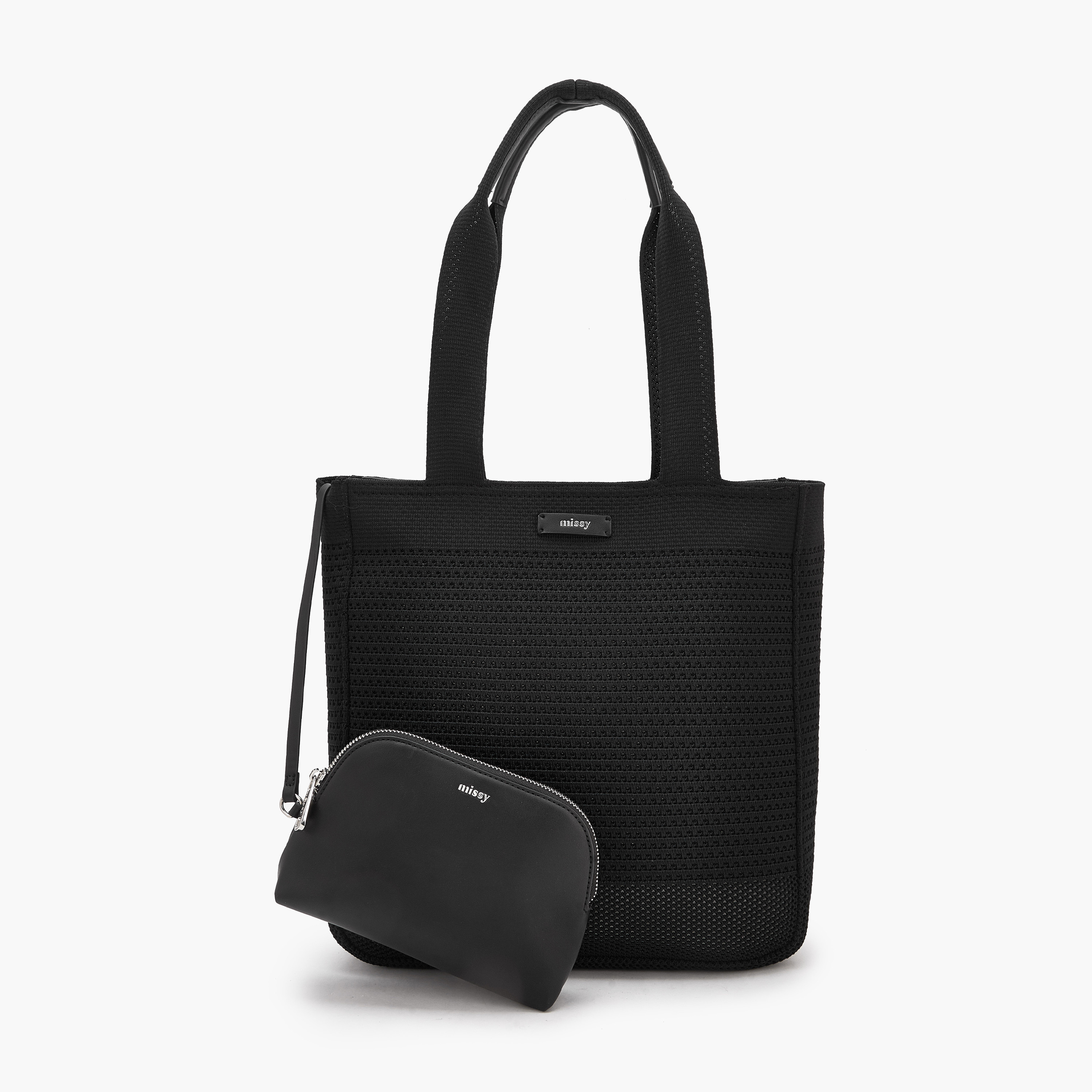 شنطة توتي بارزة الملمس مع محفظة من ميسي-women-bagsandwallets-handbags-image-1