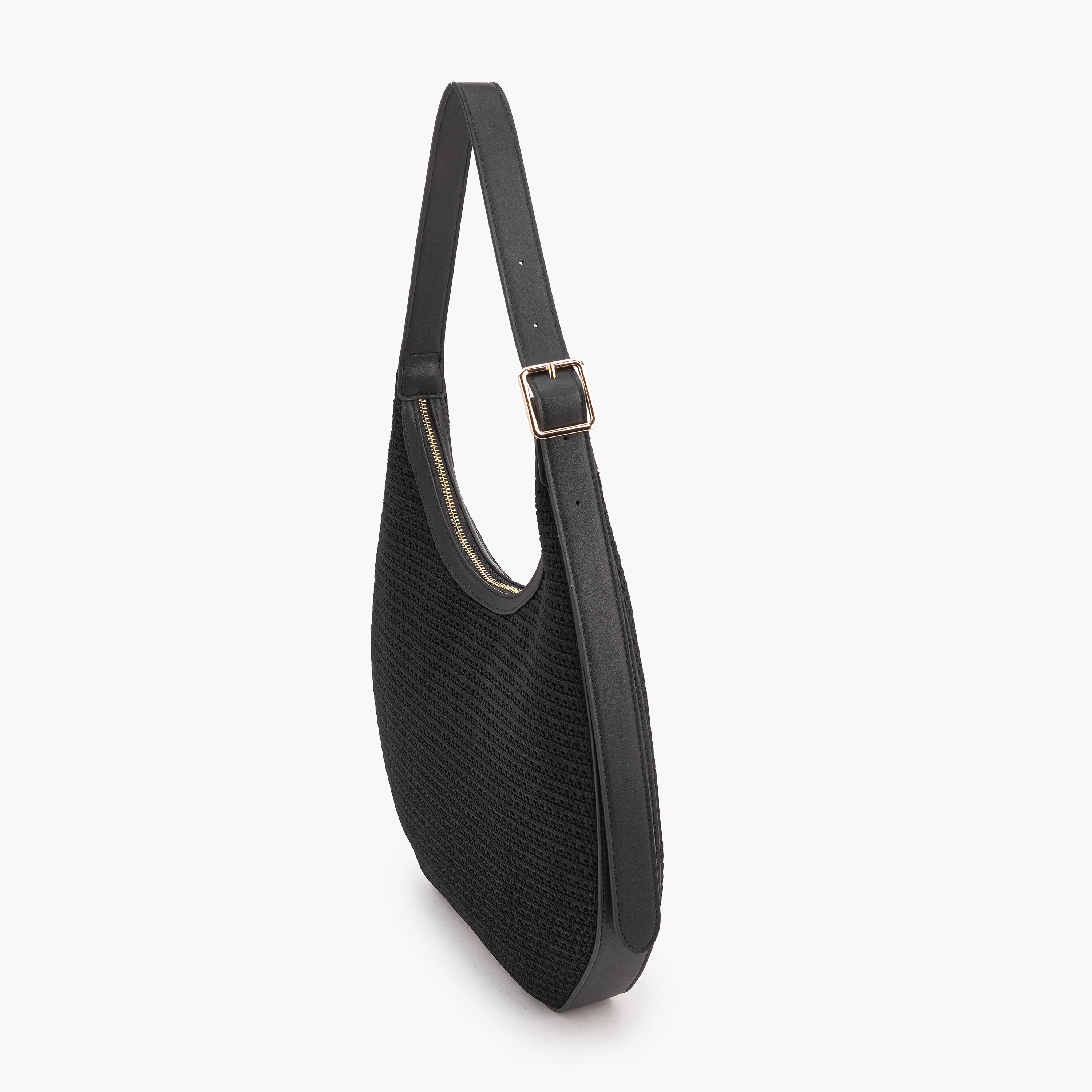 شنطة كتف بارزة الملمس بسحاب إغلاق من ميسي-women-bagsandwallets-handbags-image-4