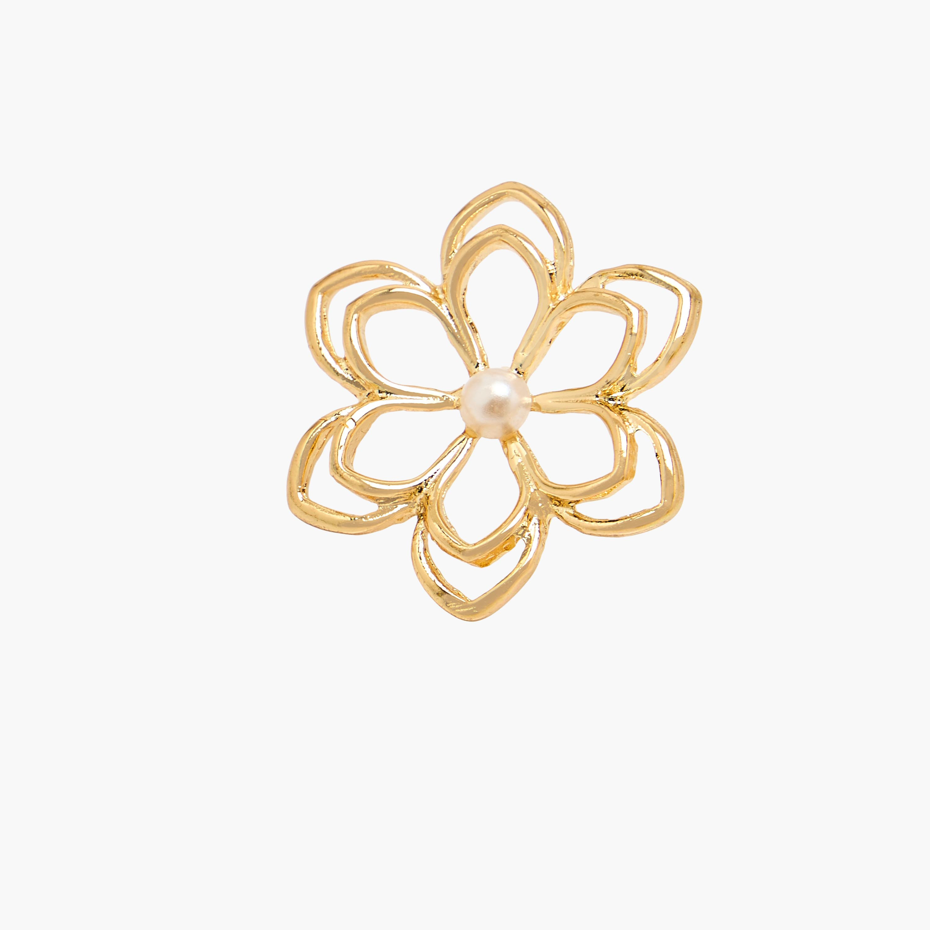 حلق دبوس ميتاليك بمكبس إغلاق-women-watchesandjewellery-jewellery-earrings-image-4
