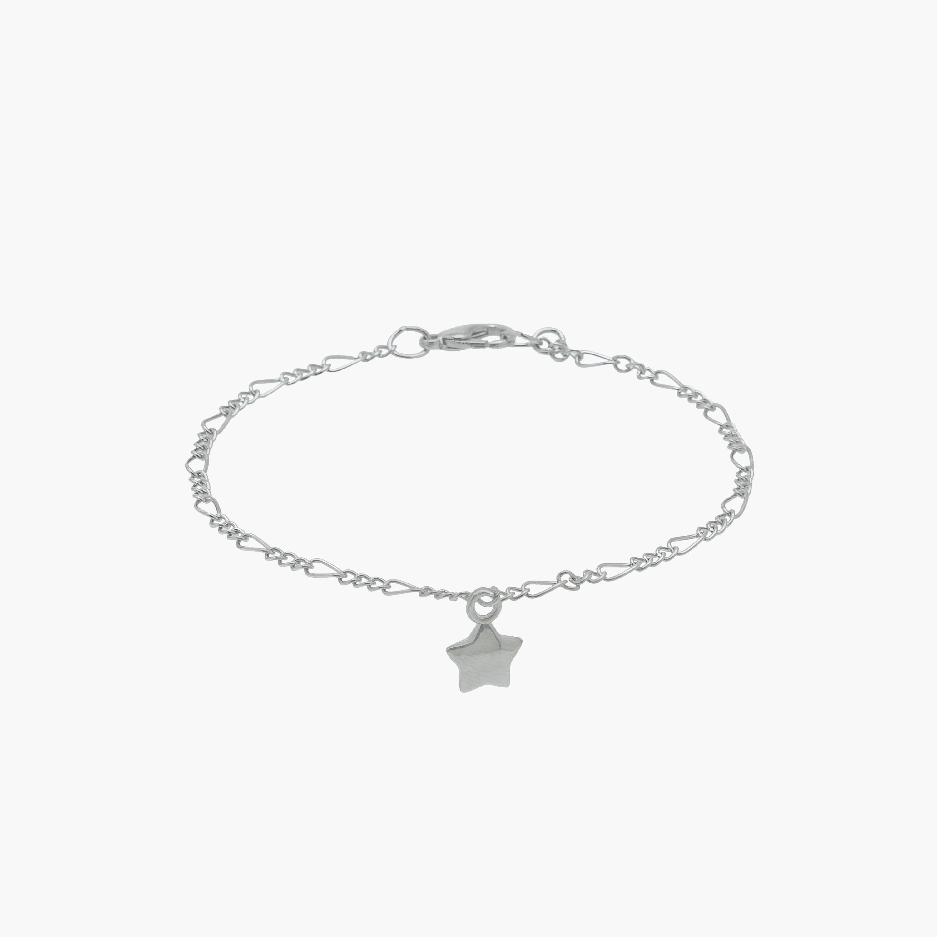 خلاخيل بلون فضي ودلايات - عبوة 3 قطع-women-watchesandjewellery-jewellery-anklets-image-6