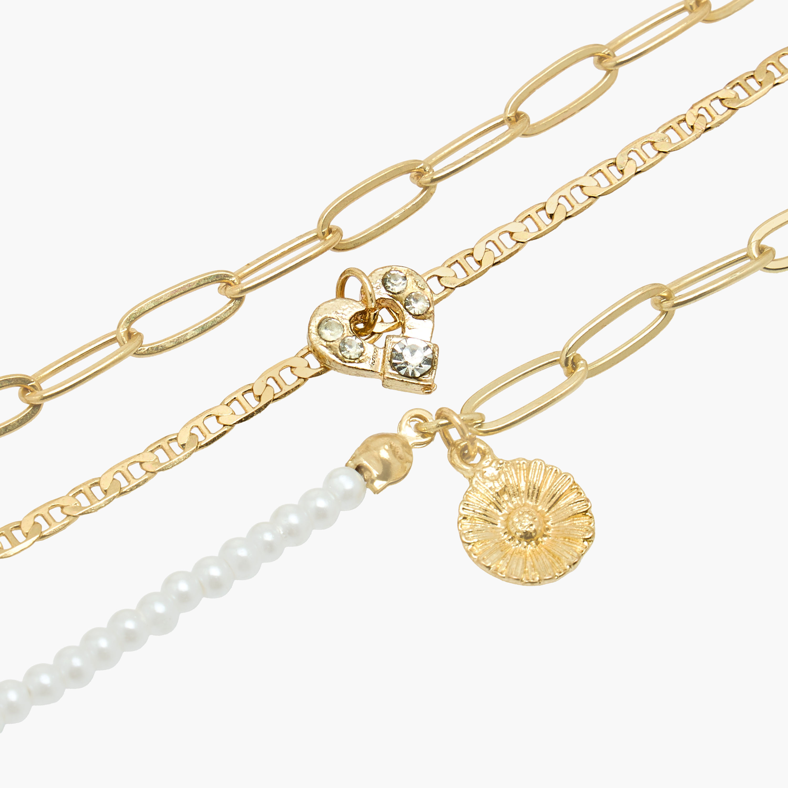 خلخال مزين بطبقات-women-watchesandjewellery-jewellery-anklets-image-1