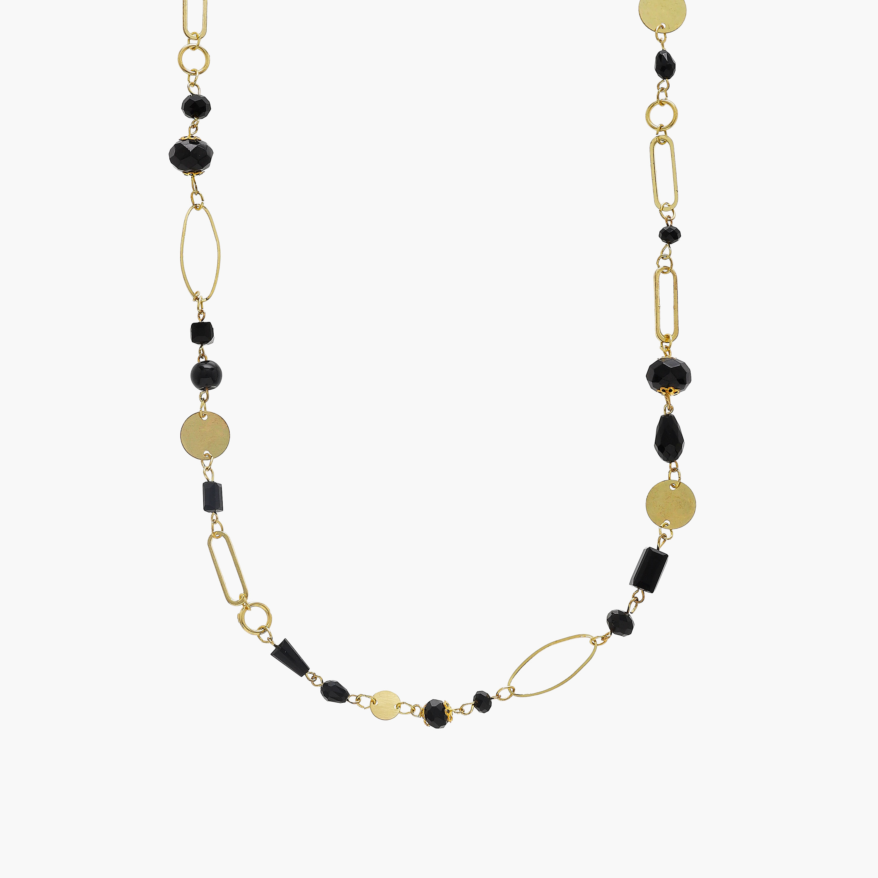 Gold-Tone Beaded Necklace-women-watchesandjewellery-jewellery-necklacesandpendants-image-1