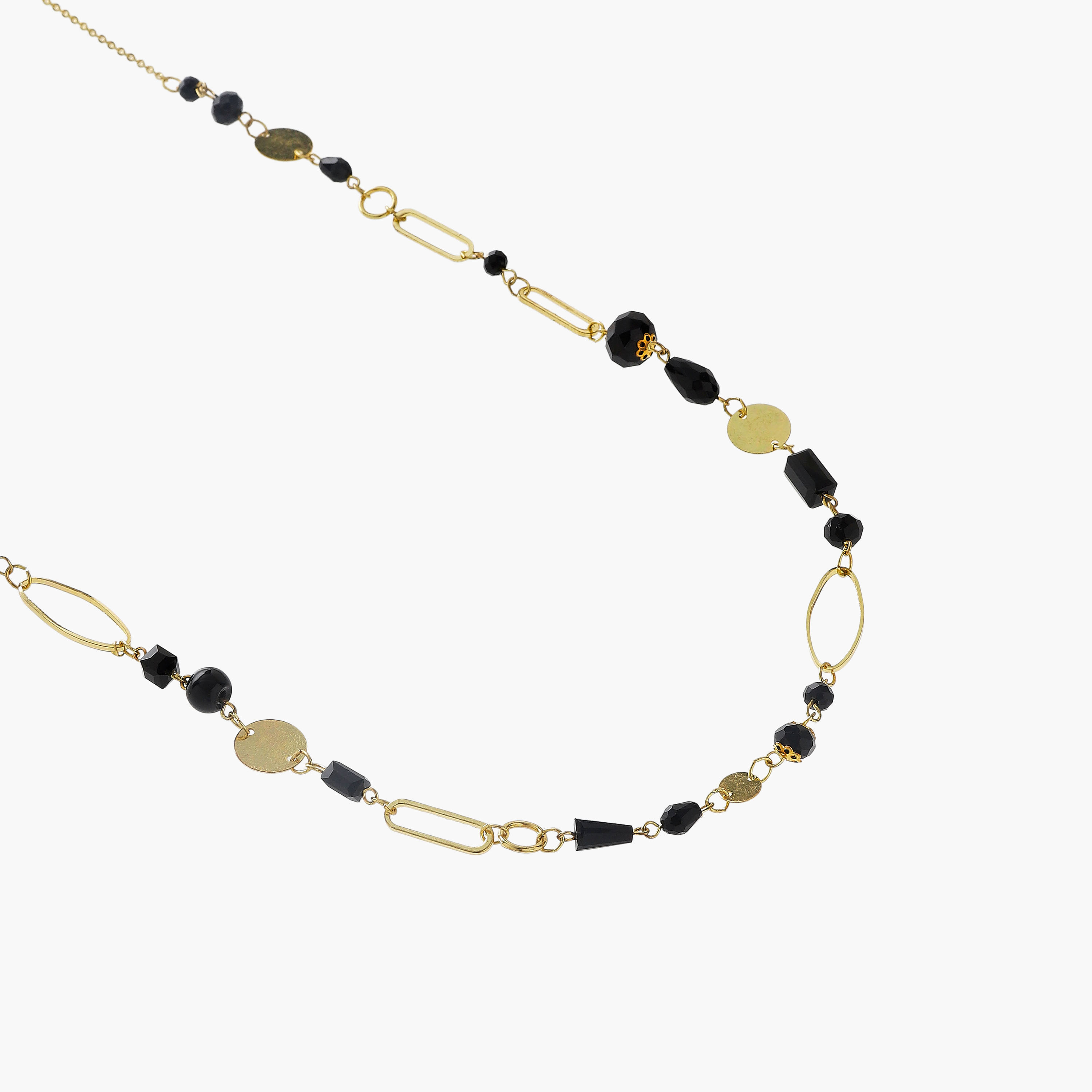 Gold-Tone Beaded Necklace-women-watchesandjewellery-jewellery-necklacesandpendants-image-3