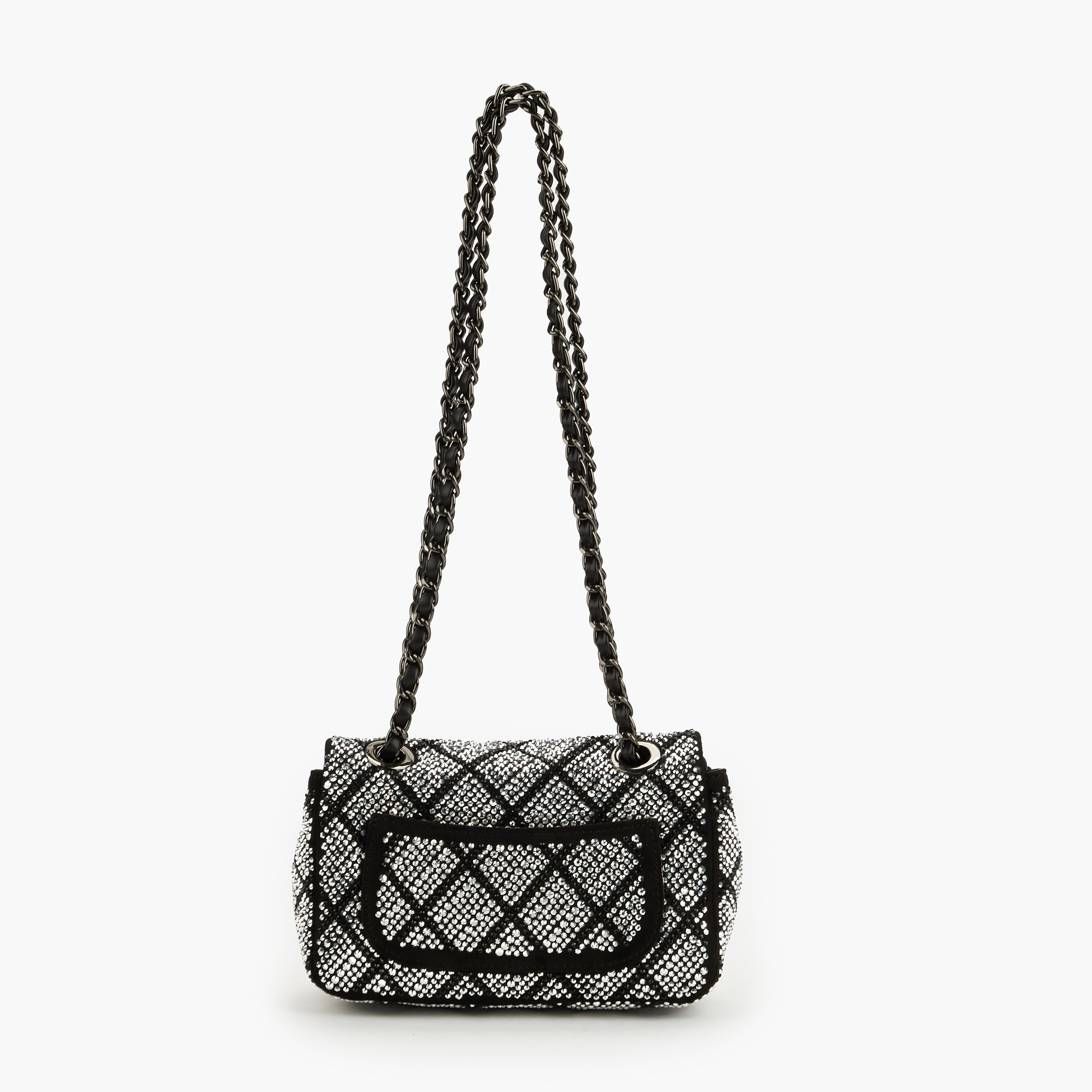 شنطة كروسبودي مزينة بحزام سلسلة من سيليست-women-bagsandwallets-handbags-image-6