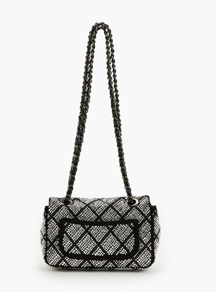 شنطة كروسبودي مزينة بحزام سلسلة من سيليست-women-bagsandwallets-handbags-image-6
