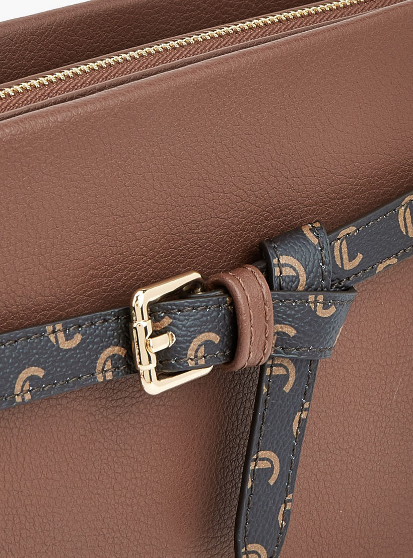 شنطة كروس بودي بارزة الملمس مع حزام قابل للتعديل من لو كونفورت-women-bagsandwallets-handbags-image-5