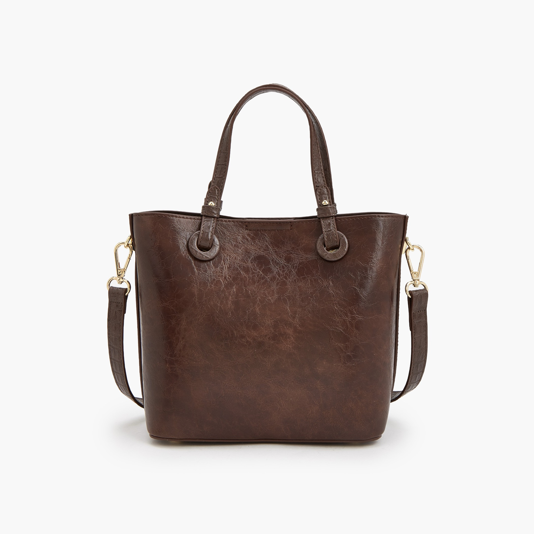 Le Confort Textured Tote Bag with Adjustable Strap-women-bagsandwallets-handbags-image-6