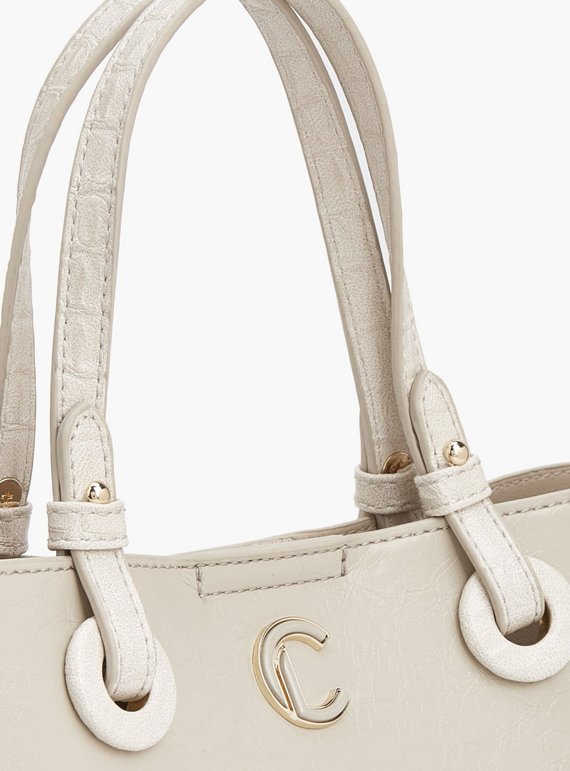 شنطة توتي بارزة الملمس مع حزام قابل للتعديل من لو كونفورت-women-bagsandwallets-handbags-image-5