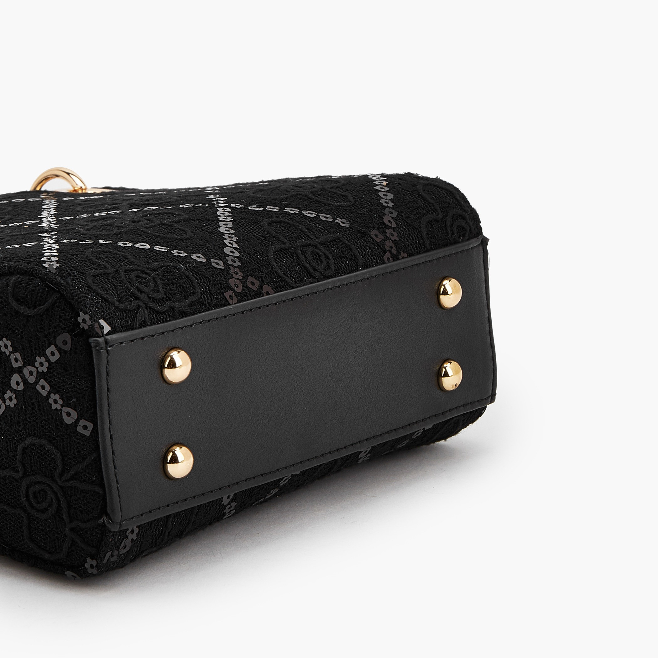 Le Confort Floral Lace Tote Bag with Charm Detail-women-bagsandwallets-handbags-image-7