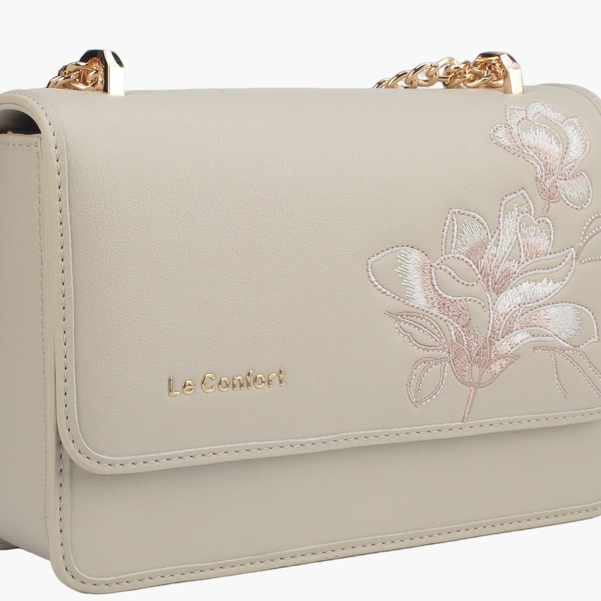 شنطة كروس بودي بتطريزات زهور وإغلاق بزر من لو كونفورت-women-bagsandwallets-handbags-image-5