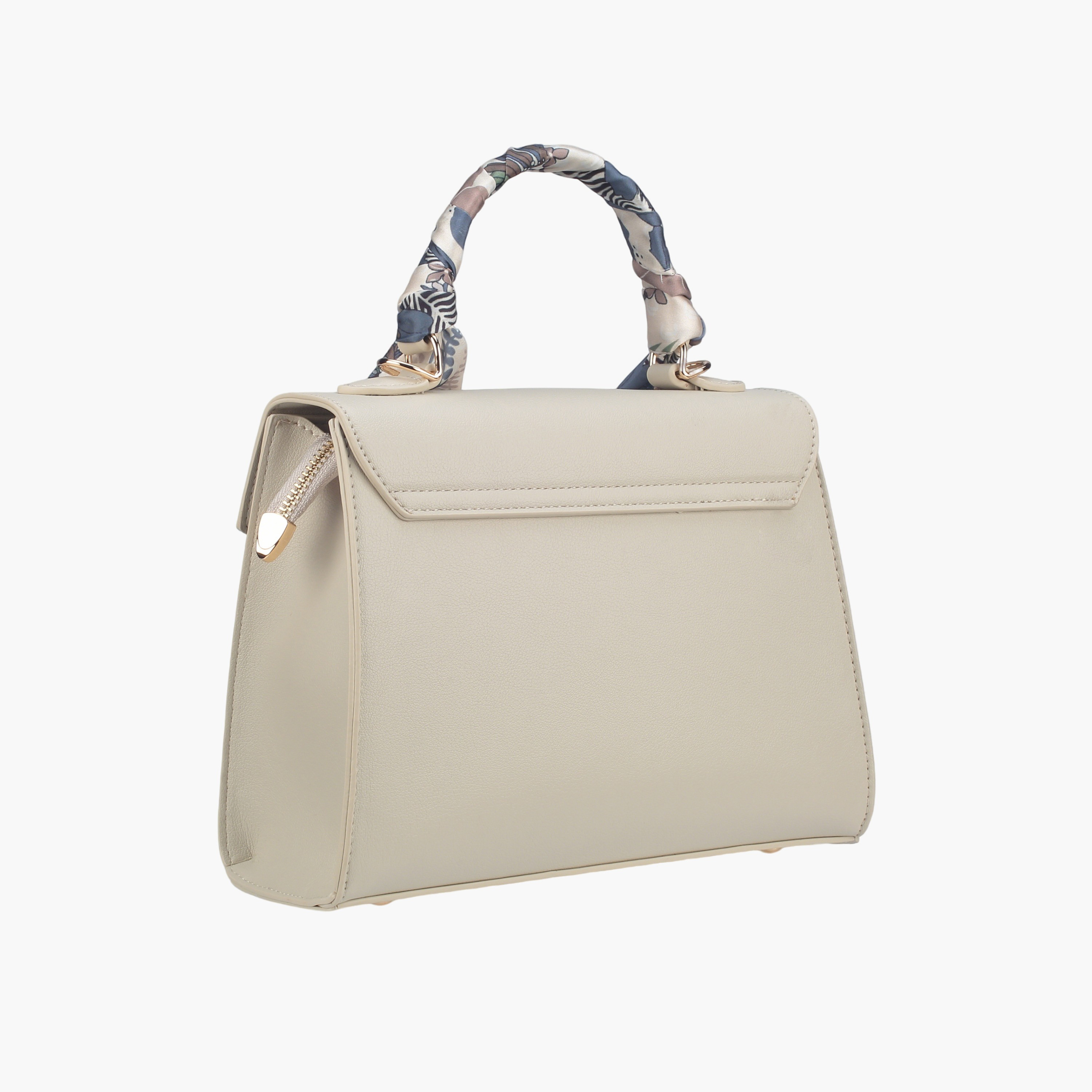 شنطة ساتشيل بزينة وشاح وطية إغلاق من لو كونفورت-women-bagsandwallets-handbags-image-3