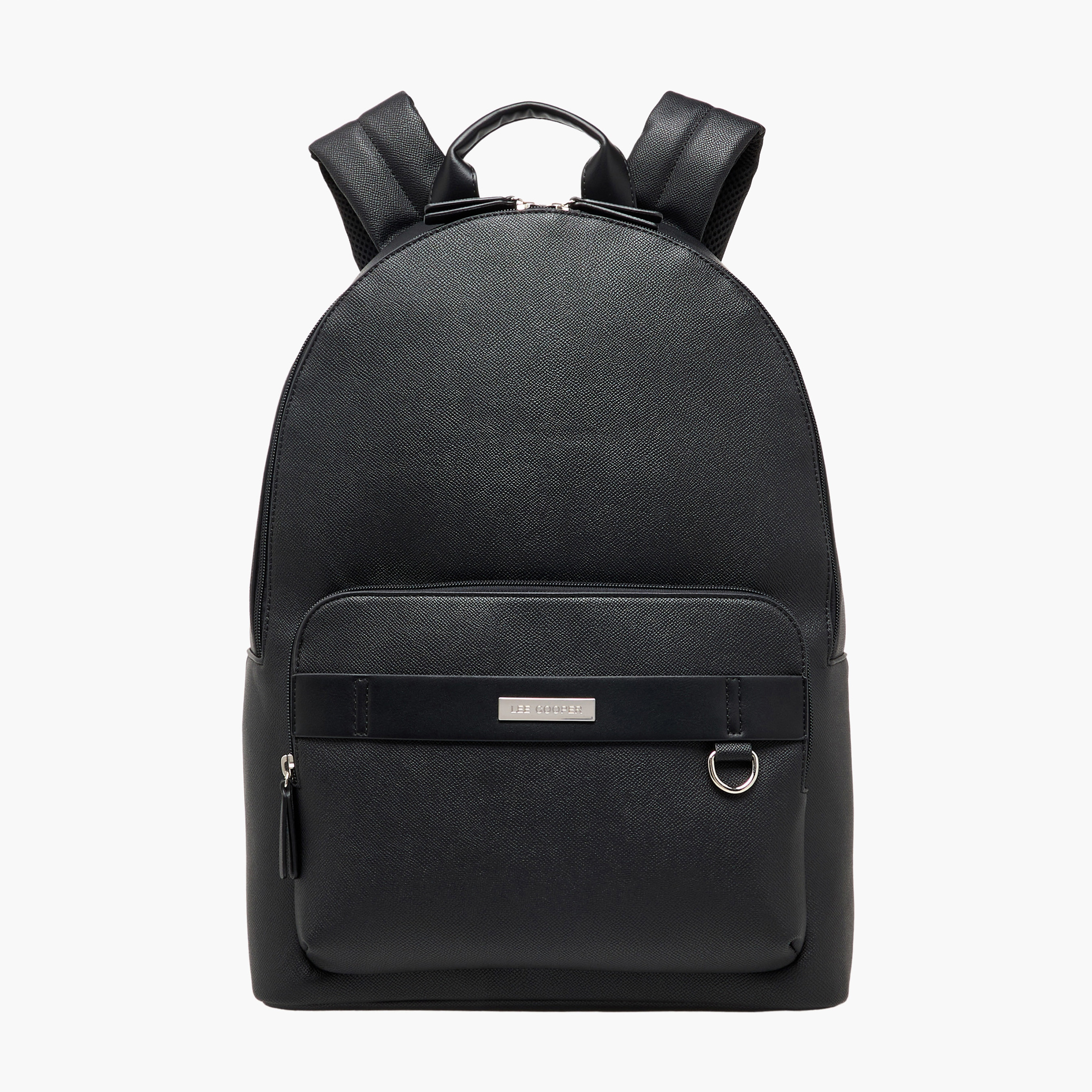 Lee Cooper Logo Detail Backpack for Boys 13 Years+ with Laptop Compartment-school-bagsandbackpacks-backpacks-image-1