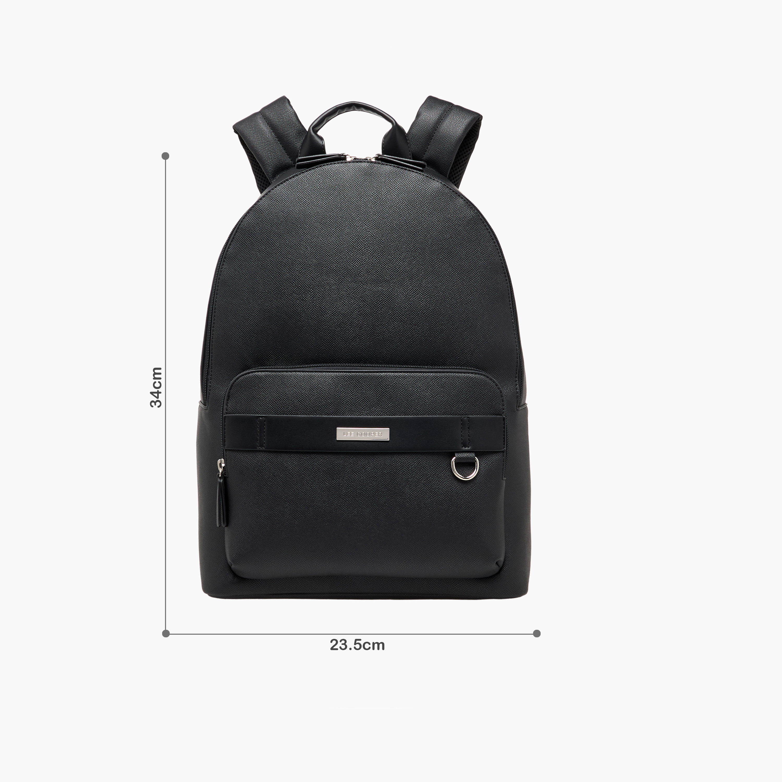 Lee Cooper Logo Detail Backpack for Boys 13 Years+ with Laptop Compartment-school-bagsandbackpacks-backpacks-image-2