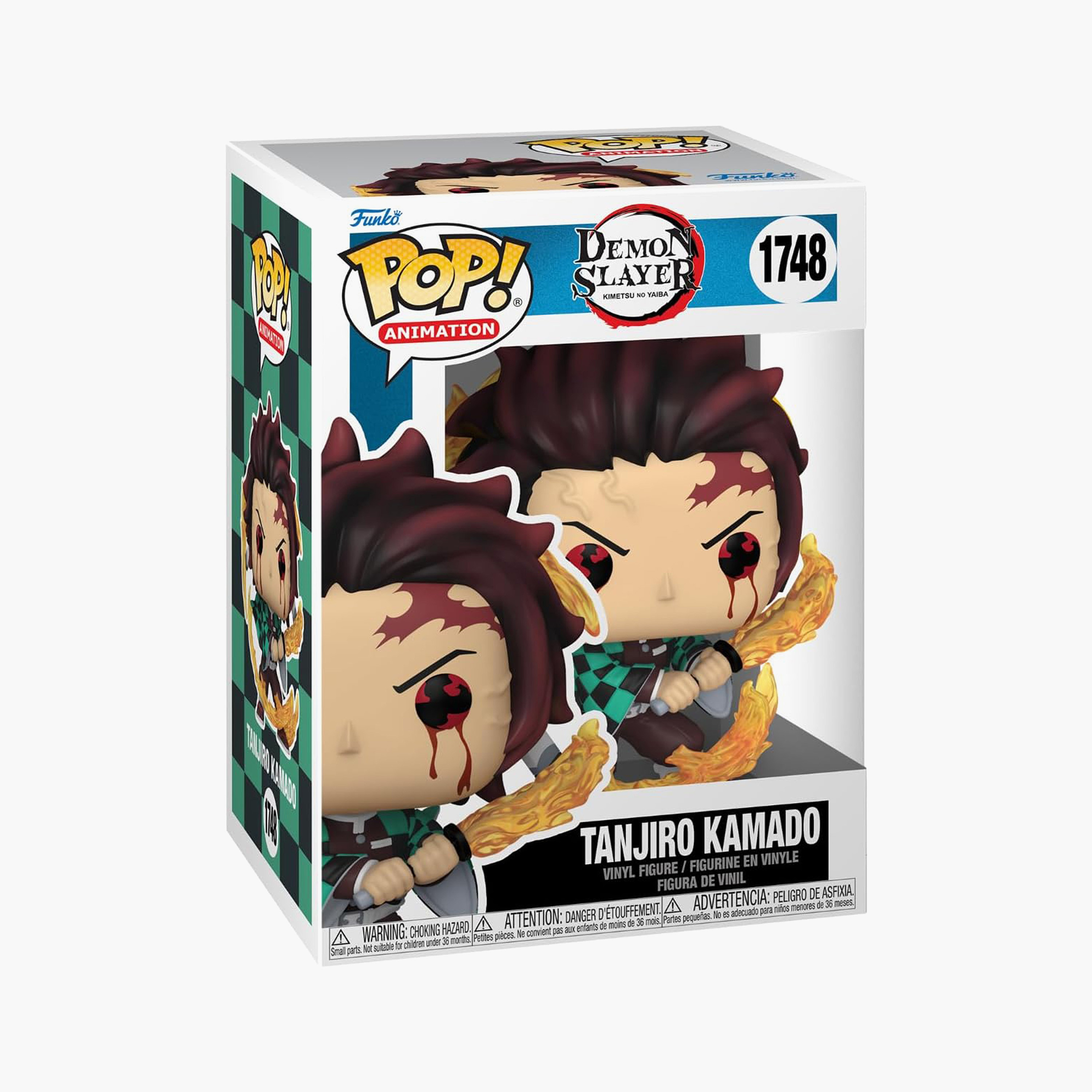 Funko Pop! Demon Slayer Tanjiro Kamado Vinyl Figure-toys-playfigures-actionfigures-image-2