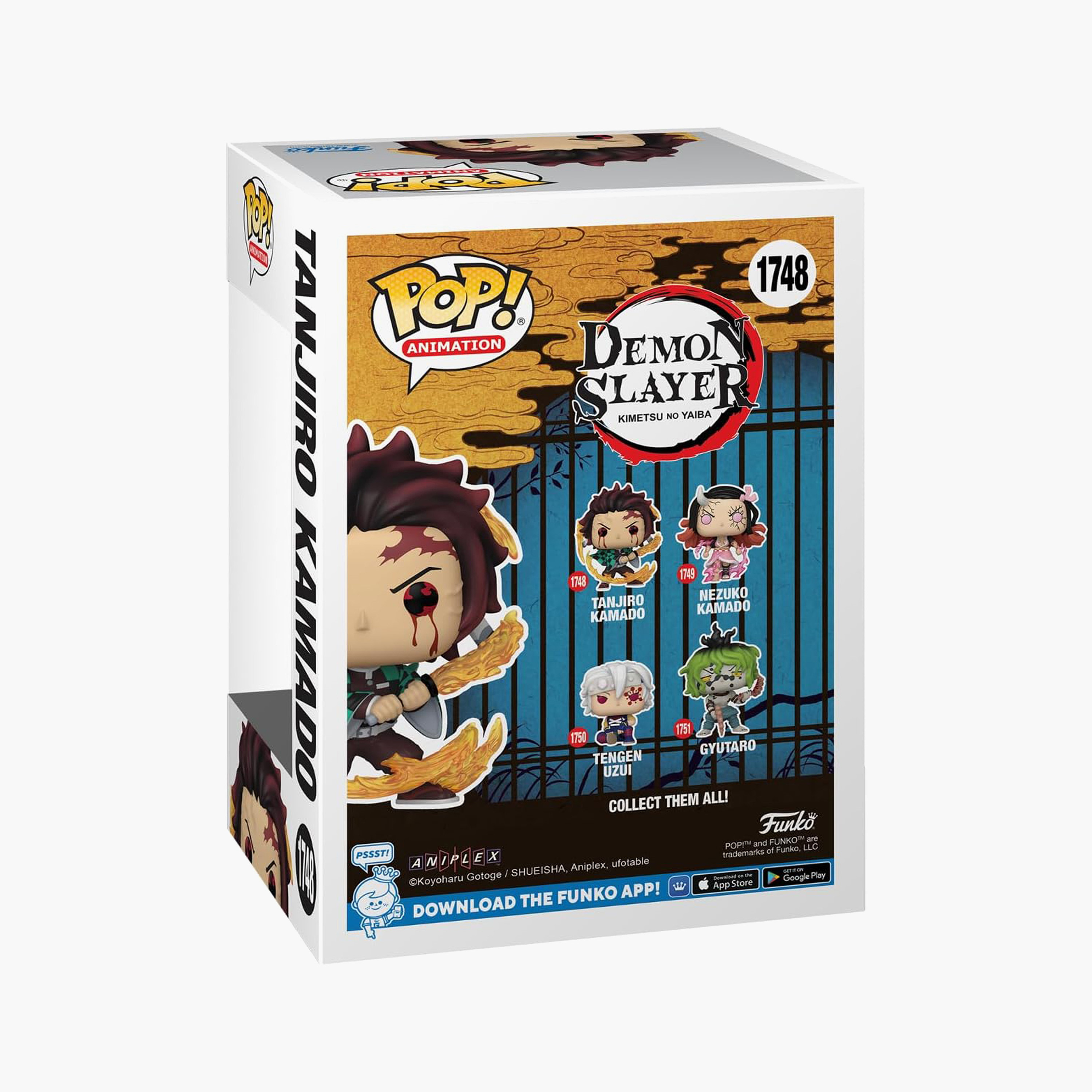 Funko Pop! Demon Slayer Tanjiro Kamado Vinyl Figure-toys-playfigures-actionfigures-image-3