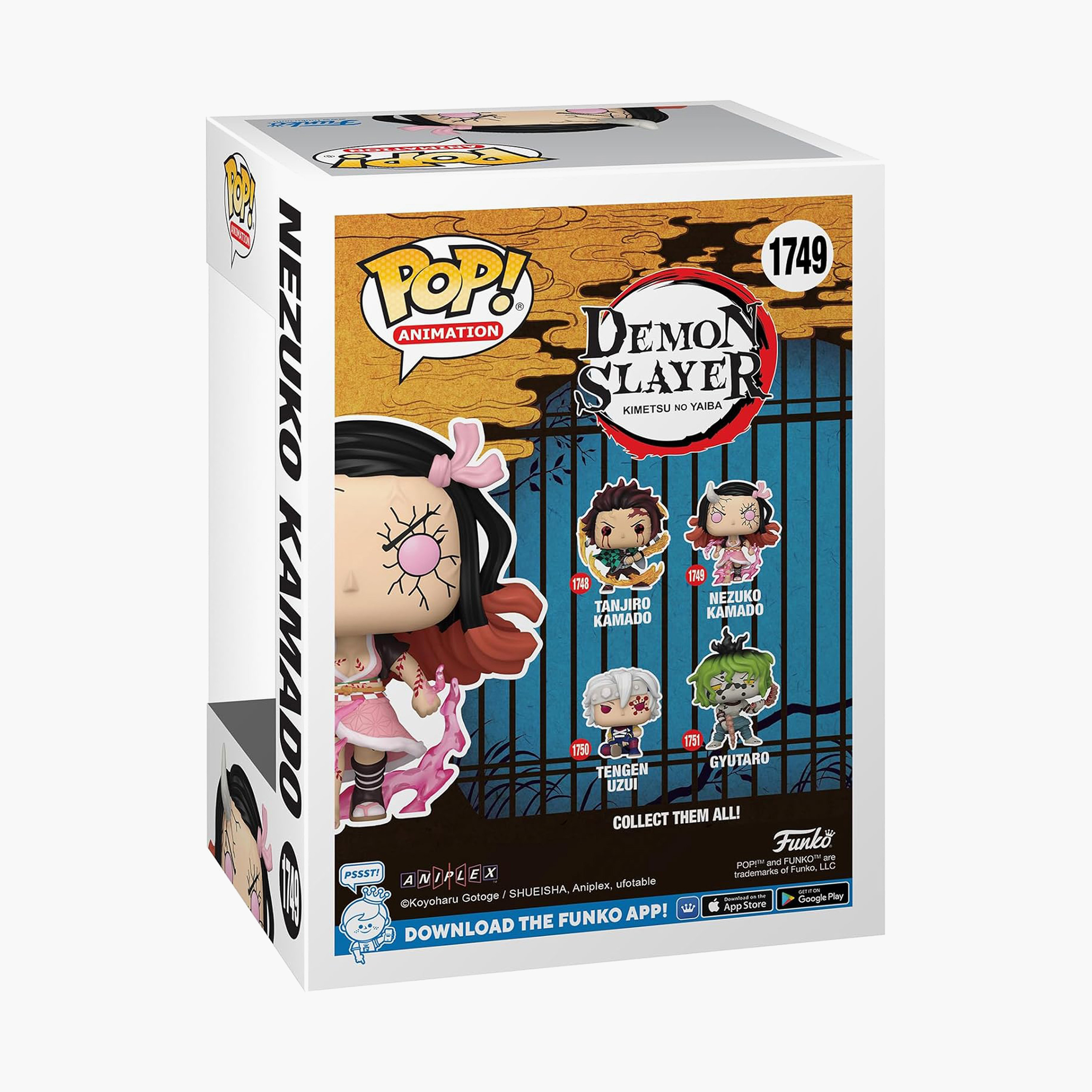 Funko Pop! Demon Slayer Nezuko Kamado Vinyl Figure-toys-playfigures-actionfigures-image-3