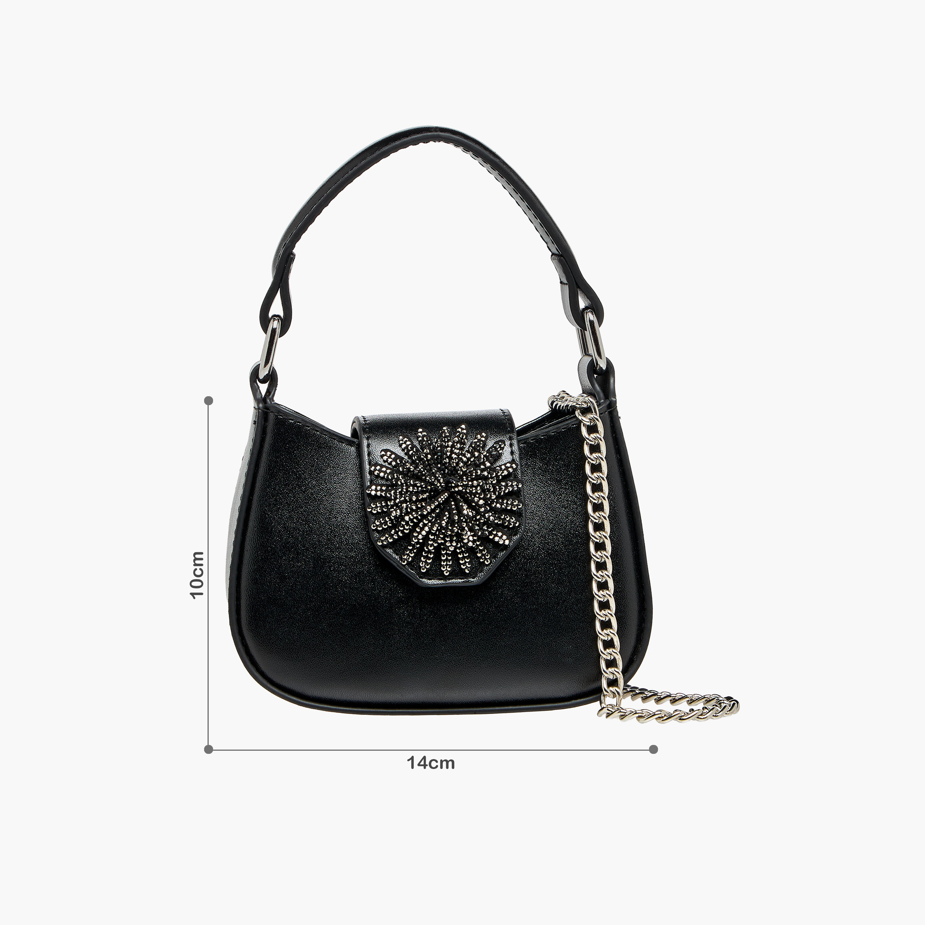 Celeste Embellished Crossbody Bag with Chain Strap-girls-accessories-bags-image-2