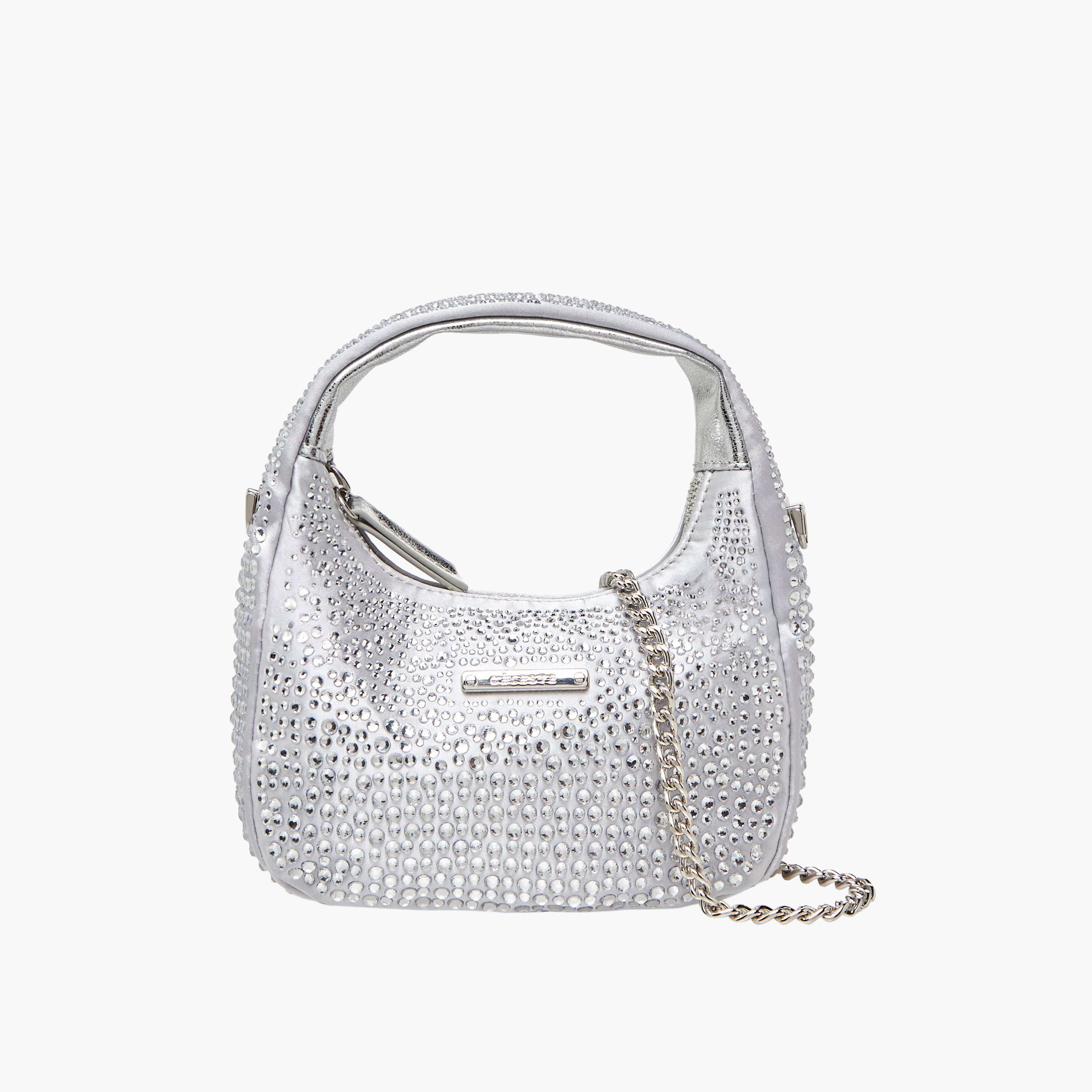 Celeste Embellished Hobo Bag with Chain Strap-girls-accessories-bags-image-1