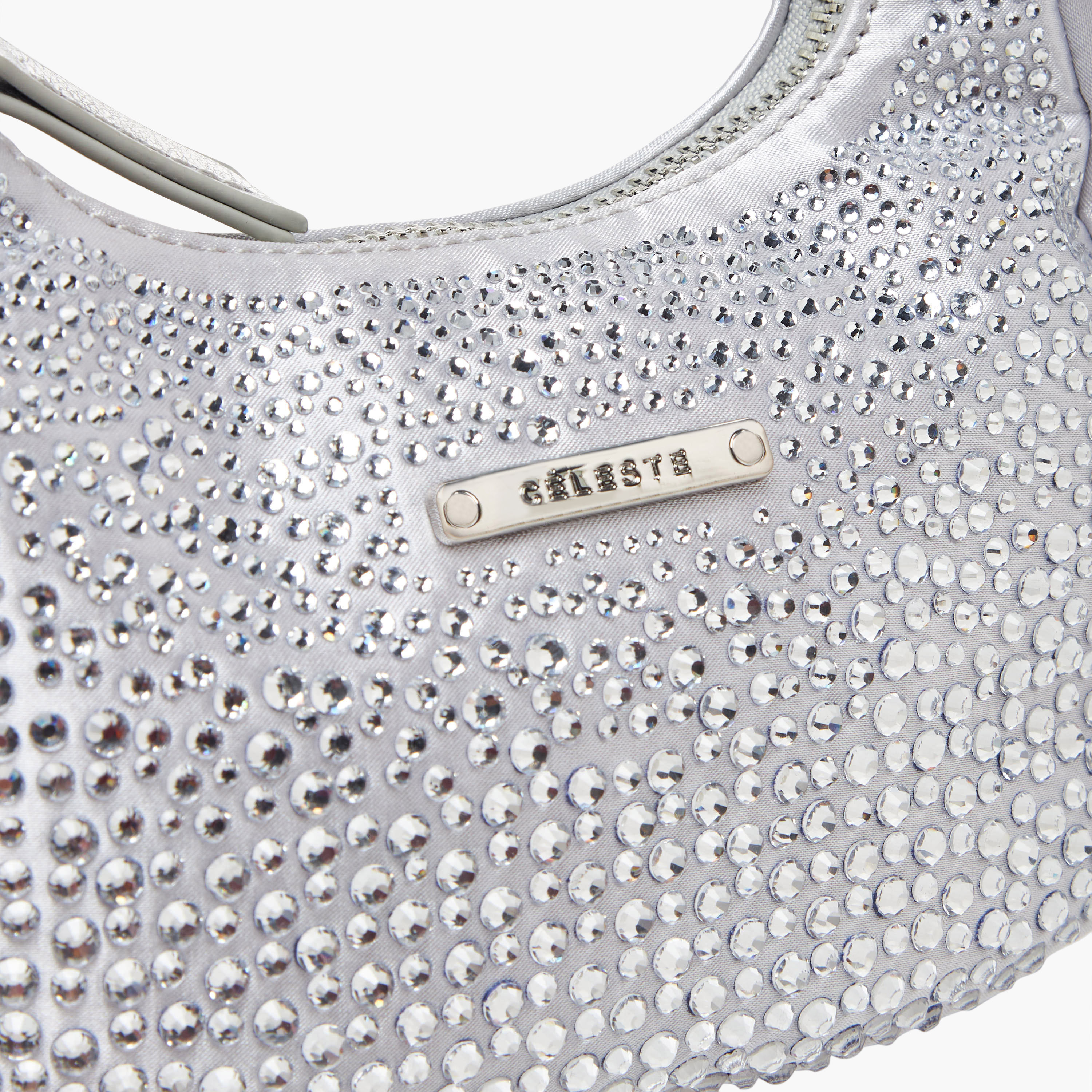 Celeste Embellished Hobo Bag with Chain Strap-girls-accessories-bags-image-5