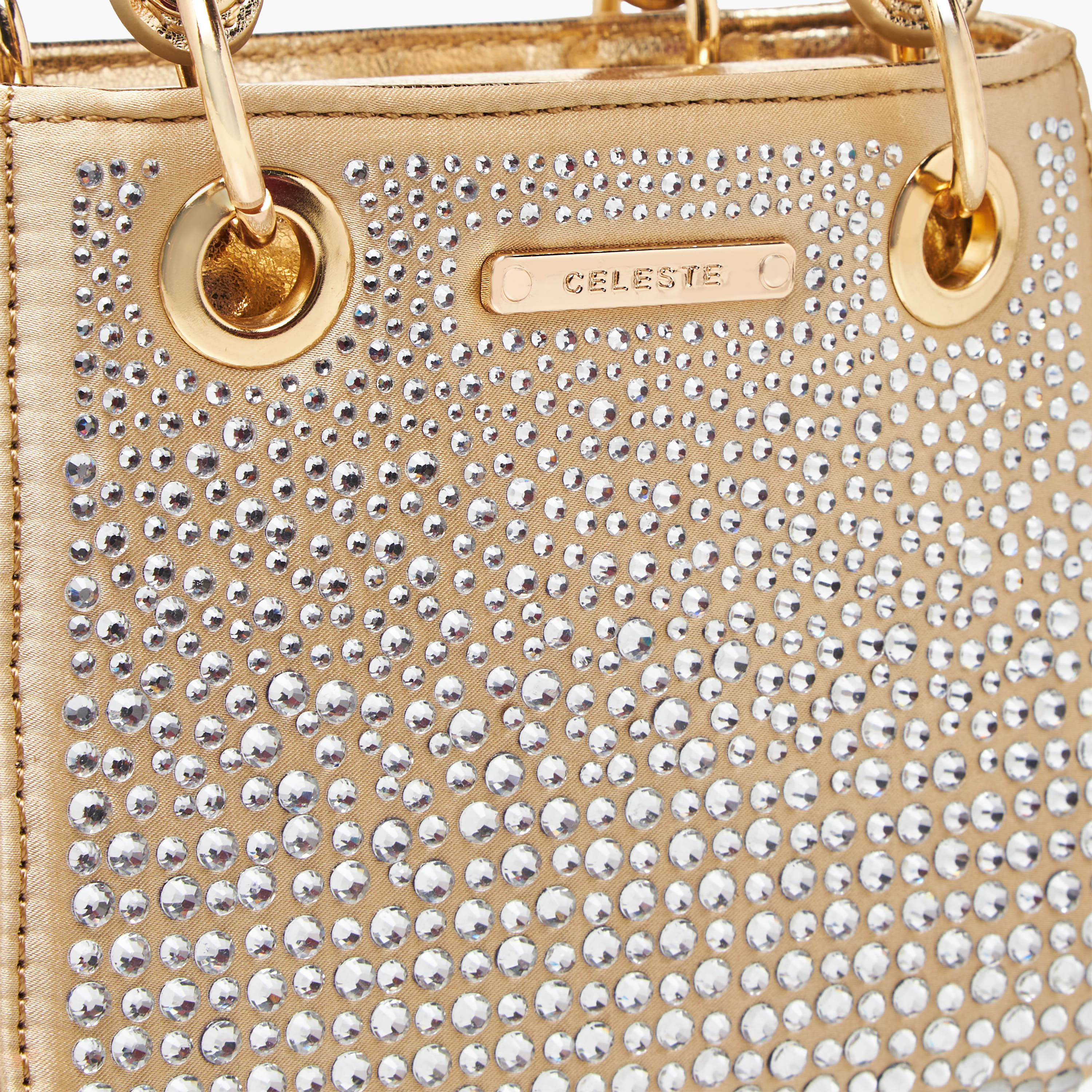شنطة كروس بودي مزينة بسلسلة معدنية من سيليست-girls-accessories-bags-image-5