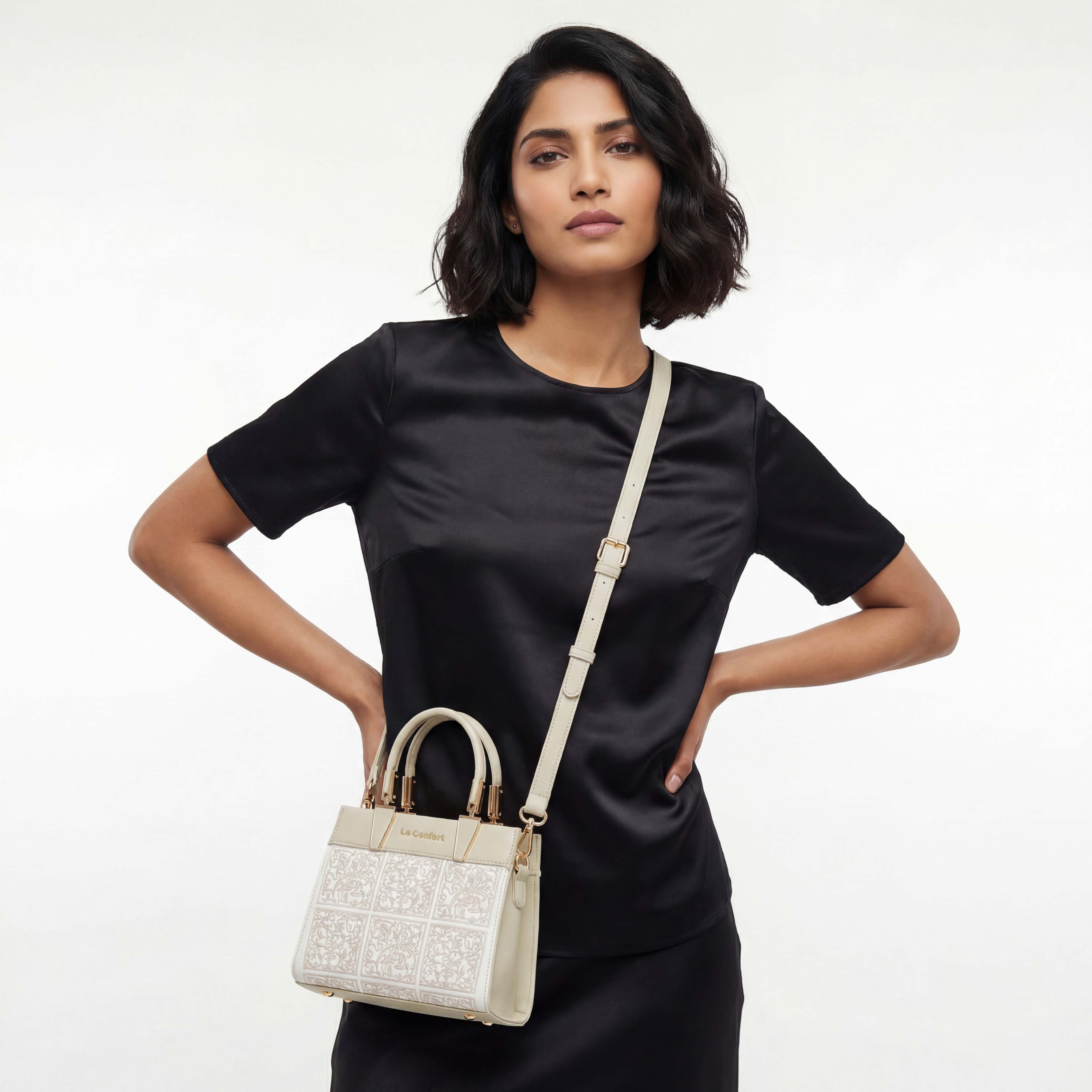 Le Confort Embroidered Tote Bag with Detachable Strap-women-bagsandwallets-handbags-image-2
