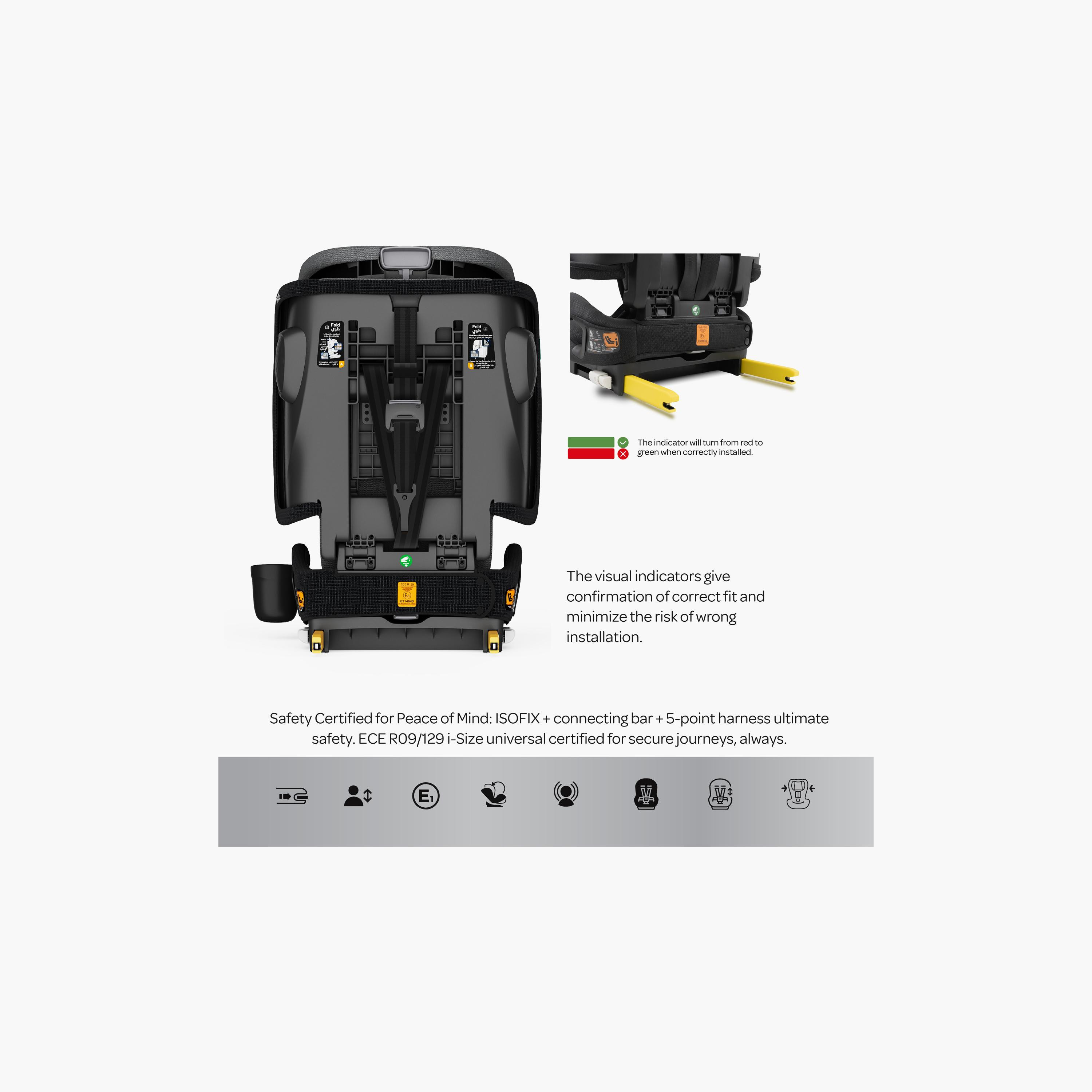Moon Folda Max i-Size Foldable Car Seat with ISOFIX Locking Arms-baby-gear-carseats-image-3