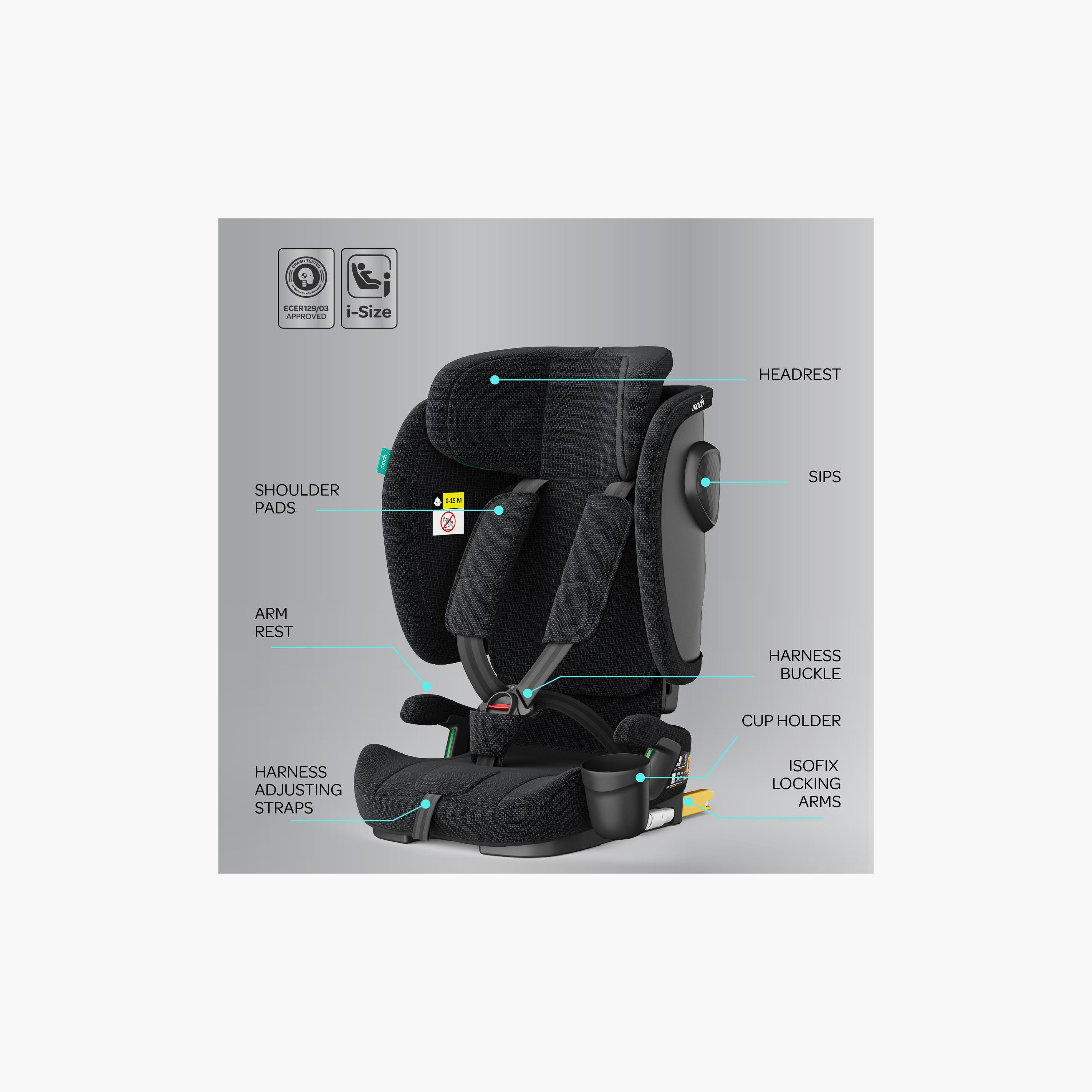 مقعد سيارة فولدا ماكس آي-سايز قابل للطي مع أذرع تثبيت ايزوفكس من مون-baby-gear-carseats-image-19