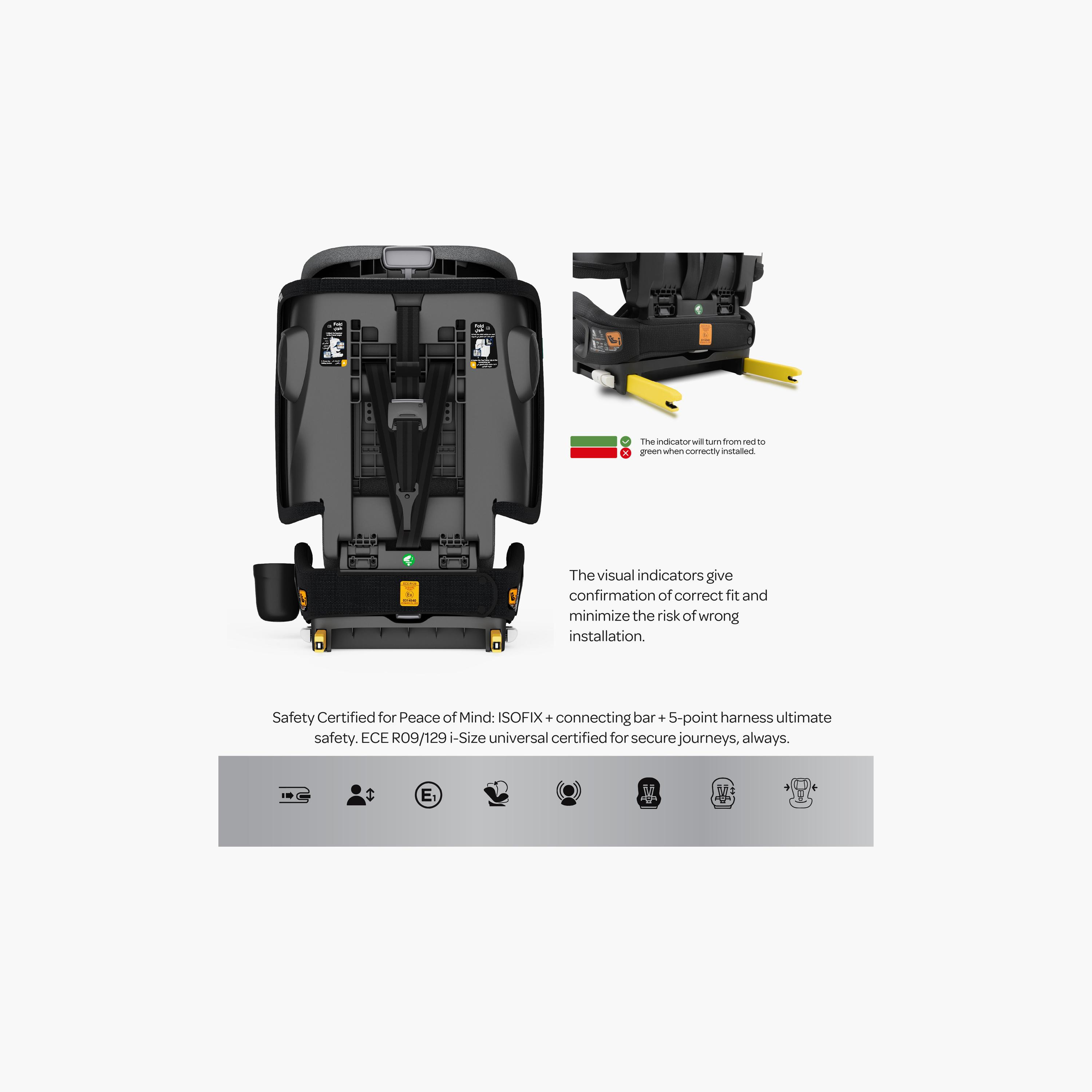Moon Folda Max i-Size Foldable Car Seat with ISOFIX Locking Arms-baby-gear-carseats-image-3