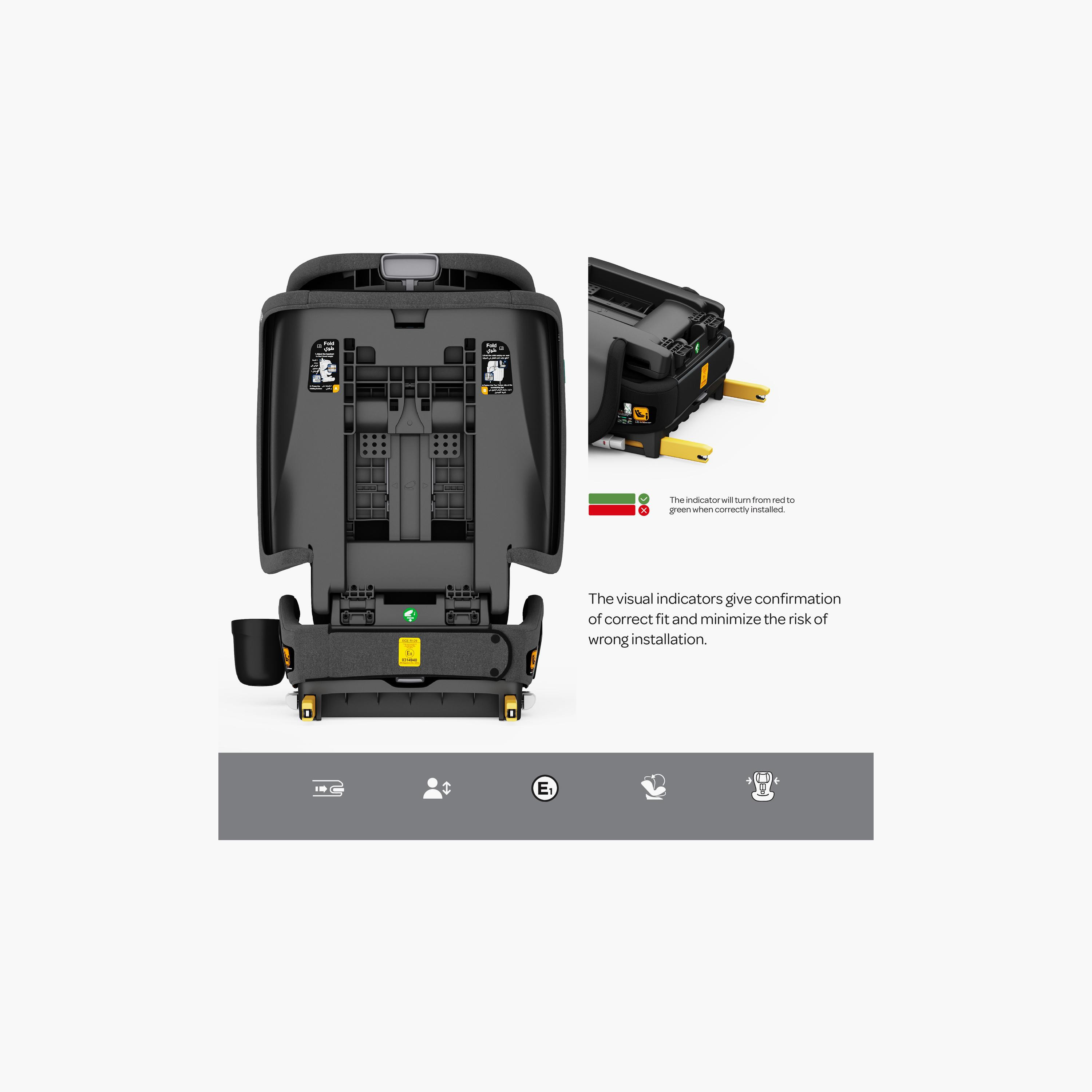 Moon Folda Go i-Size Foldable Car Seat with ISOFIXLocking Arms-baby-gear-carseats-image-8