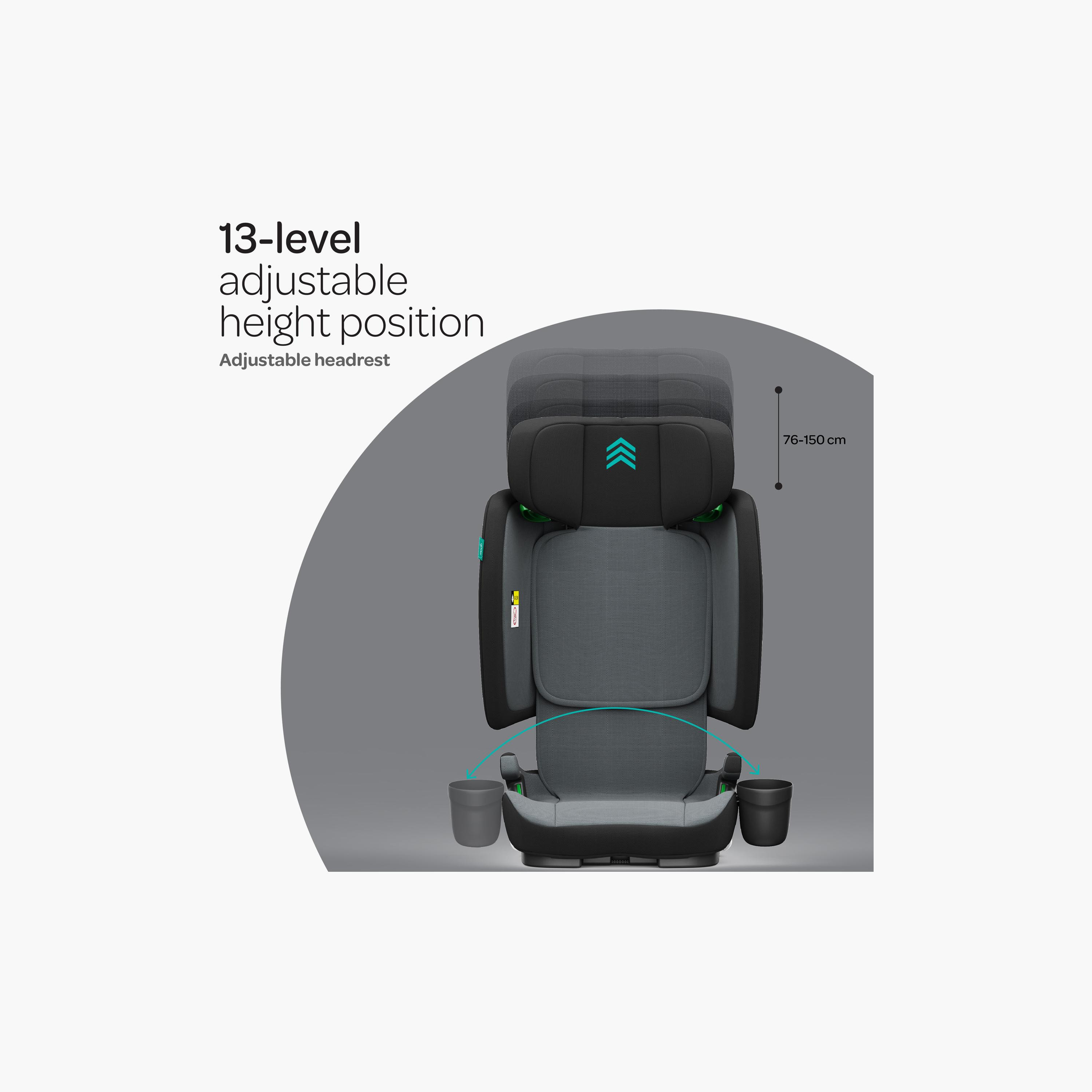 Moon Folda Go i-Size Foldable Car Seat with ISOFIXLocking Arms-baby-gear-carseats-image-9