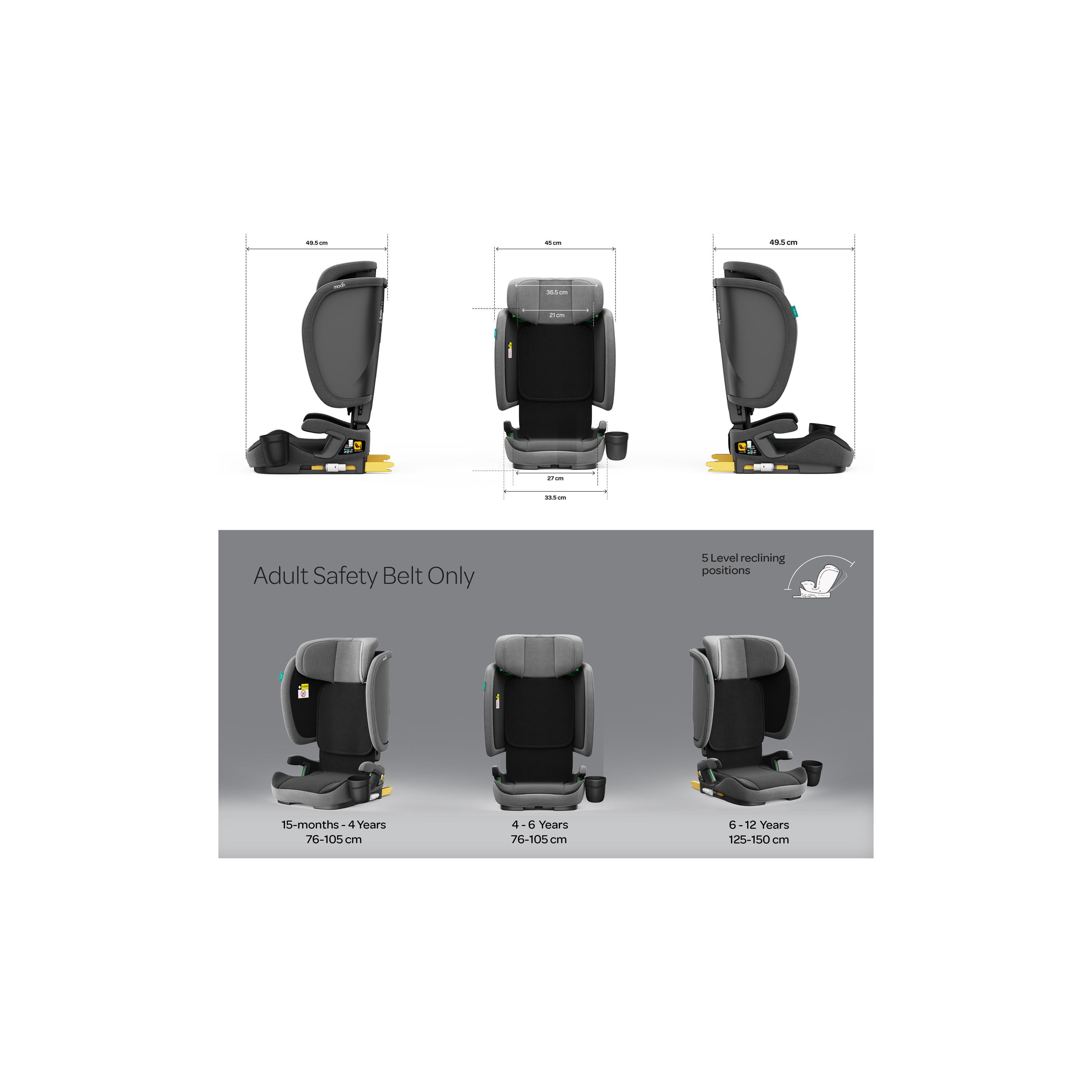 Moon Folda Go i-Size Foldable Car Seat with ISOFIXLocking Arms-baby-gear-carseats-image-16