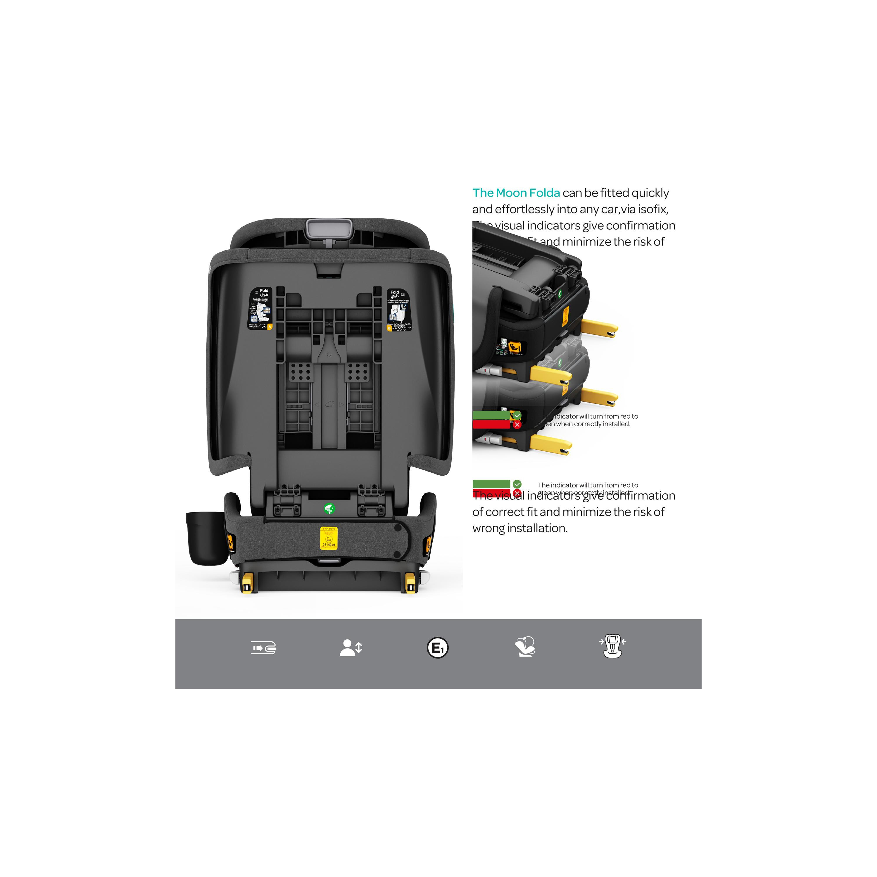 Moon Folda Go i-Size Foldable Car Seat with ISOFIXLocking Arms-baby-gear-carseats-image-19