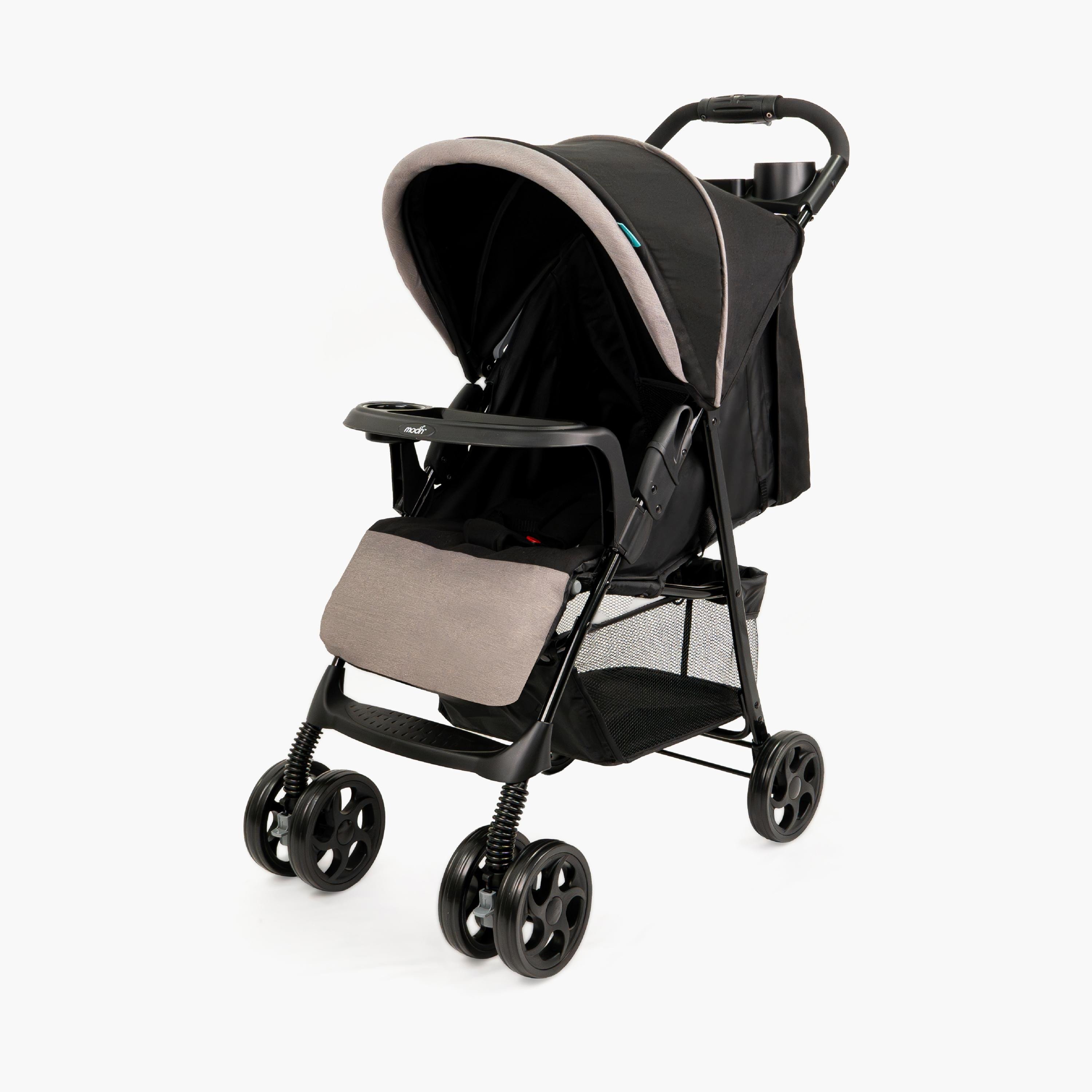 عربة أطفال مترو إيربان من مون مع مظلة شمس وحزام أمان بخمس نقاط-baby-gear-strollersandprams-strollers-image-9