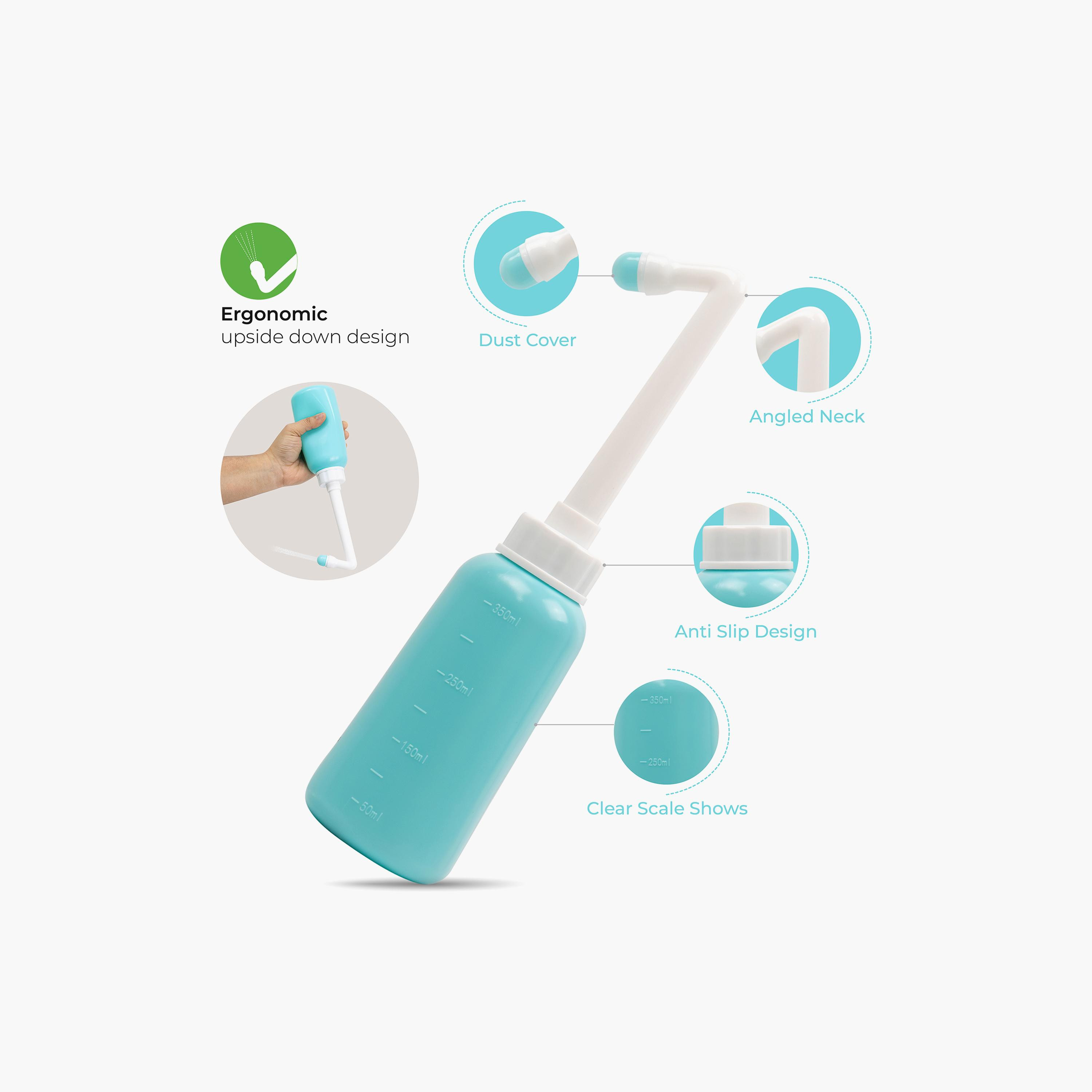 Moon Perineal Wash Bottle for Postpartum Care - Blue - 350 ml-baby-maternalcare-bodyhygiene-image-4