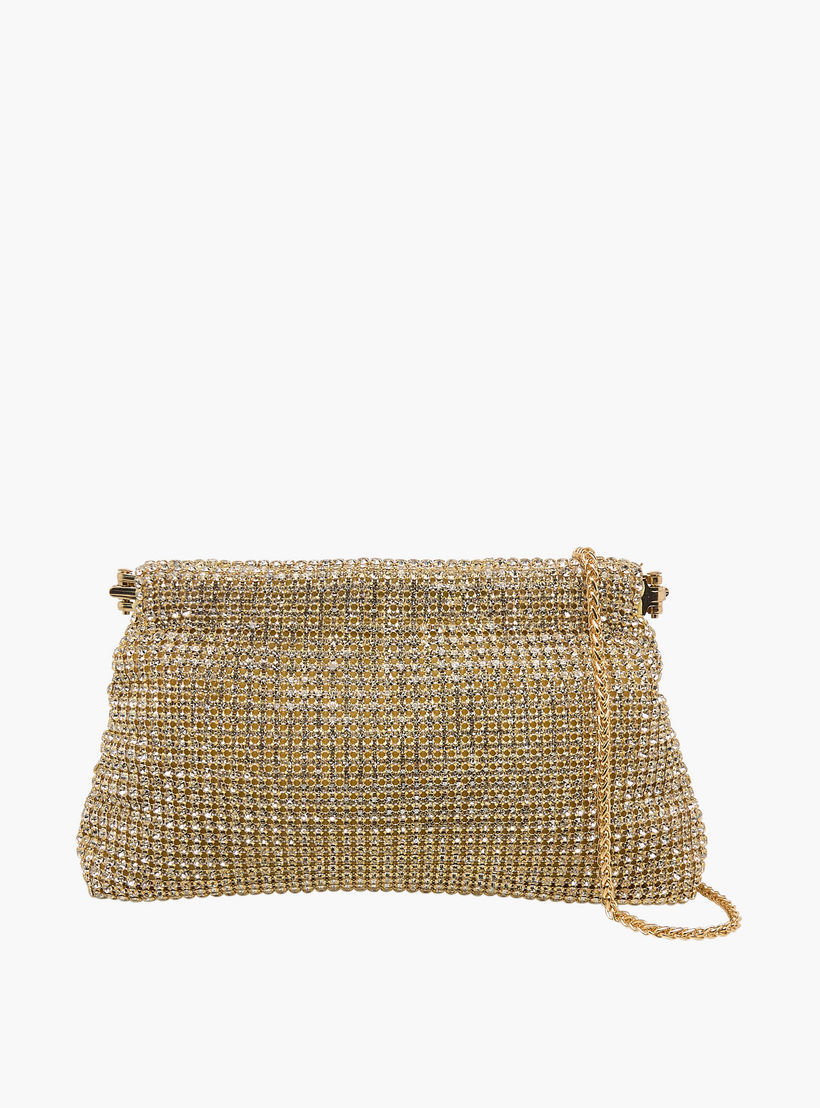 شنطة كلاتش مزينة بسلسلة معدنية من سيليست-women-bagsandwallets-handbags-image-1