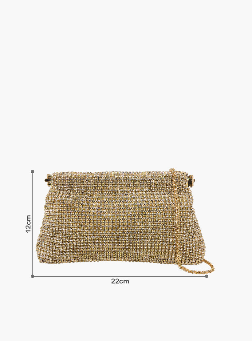 شنطة كلاتش مزينة بسلسلة معدنية من سيليست-women-bagsandwallets-handbags-image-3