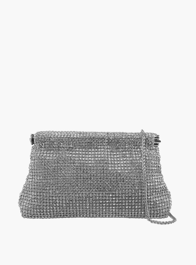 شنطة كلاتش مزينة بسلسلة معدنية من سيليست-women-bagsandwallets-handbags-image-1