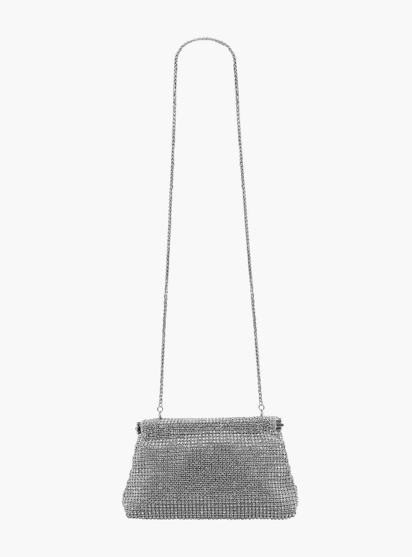 شنطة كلاتش مزينة بسلسلة معدنية من سيليست-women-bagsandwallets-handbags-image-4