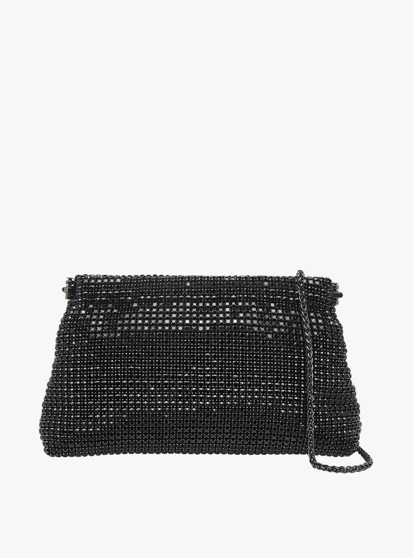 شنطة كلاتش مزينة بسلسلة معدنية من سيليست-women-bagsandwallets-handbags-image-1
