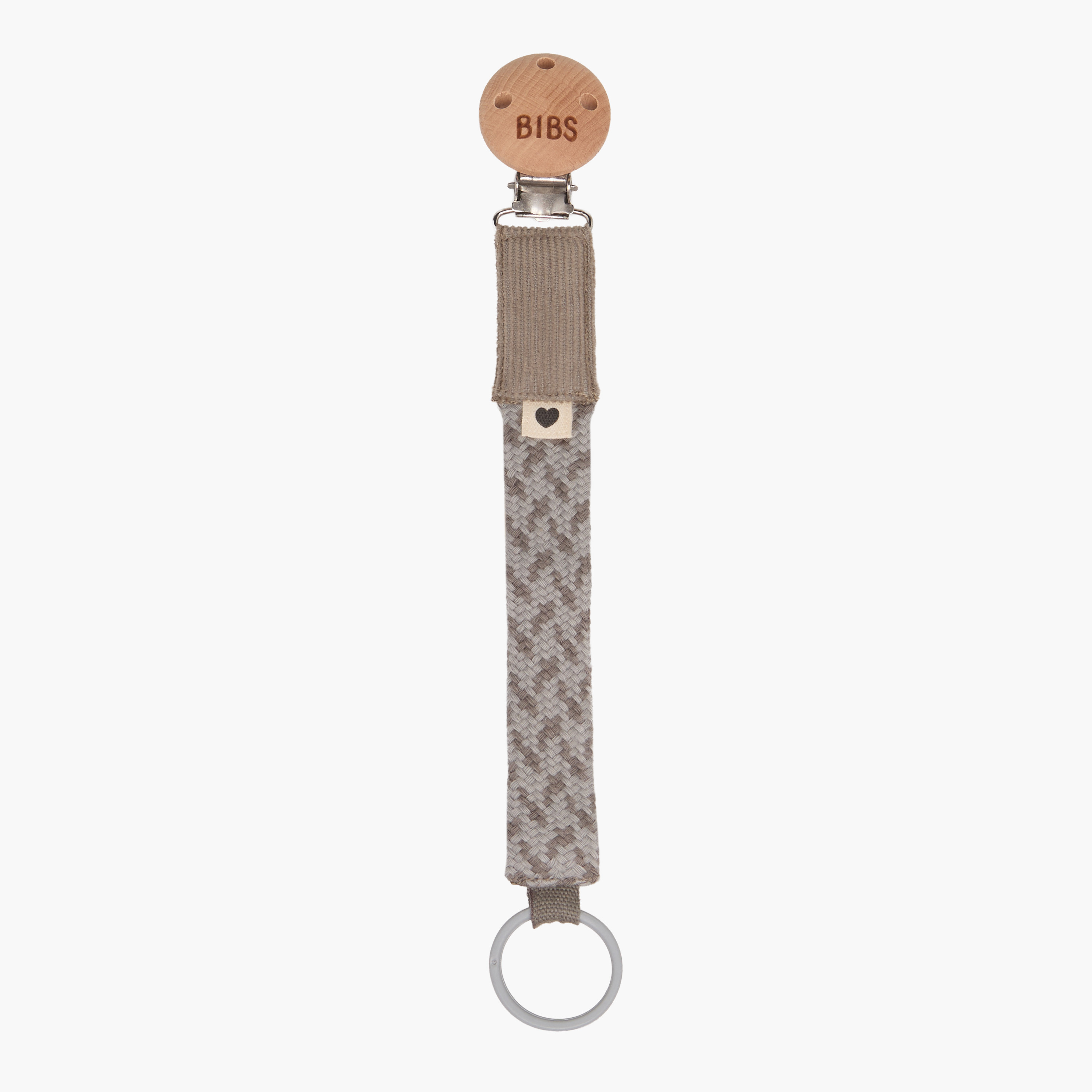 Bibs Baby Pacifier Clip with Woven Strap-baby-feeding-pacifiers-image-2